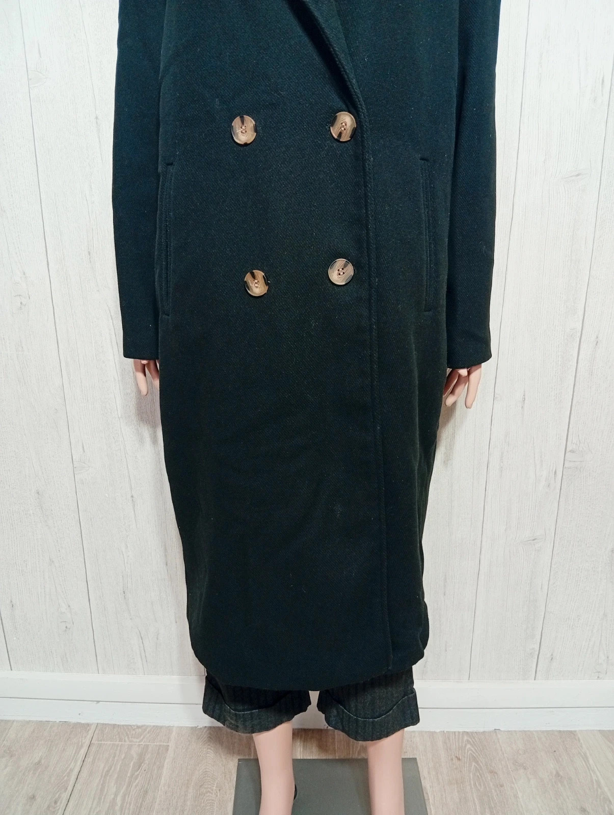 Manteau long d'hiver femme - taille L/40 - Kiabi - couleur noir – Kiabi – taille L / 40 / 12 3