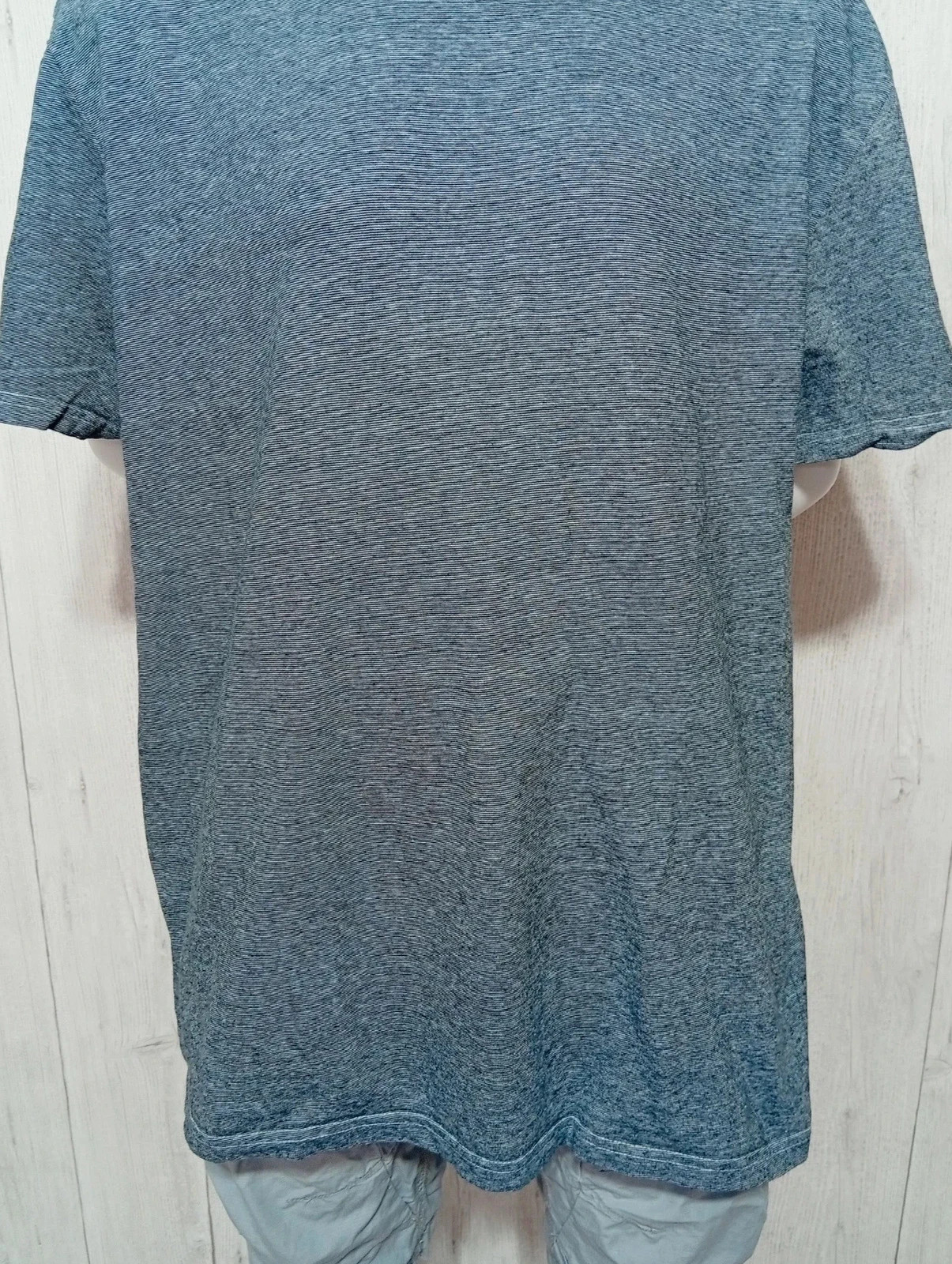 T-shirt homme manches courtes - la halle - taille XXL/44 - couleur bleu – La Halle – taille XXL 3