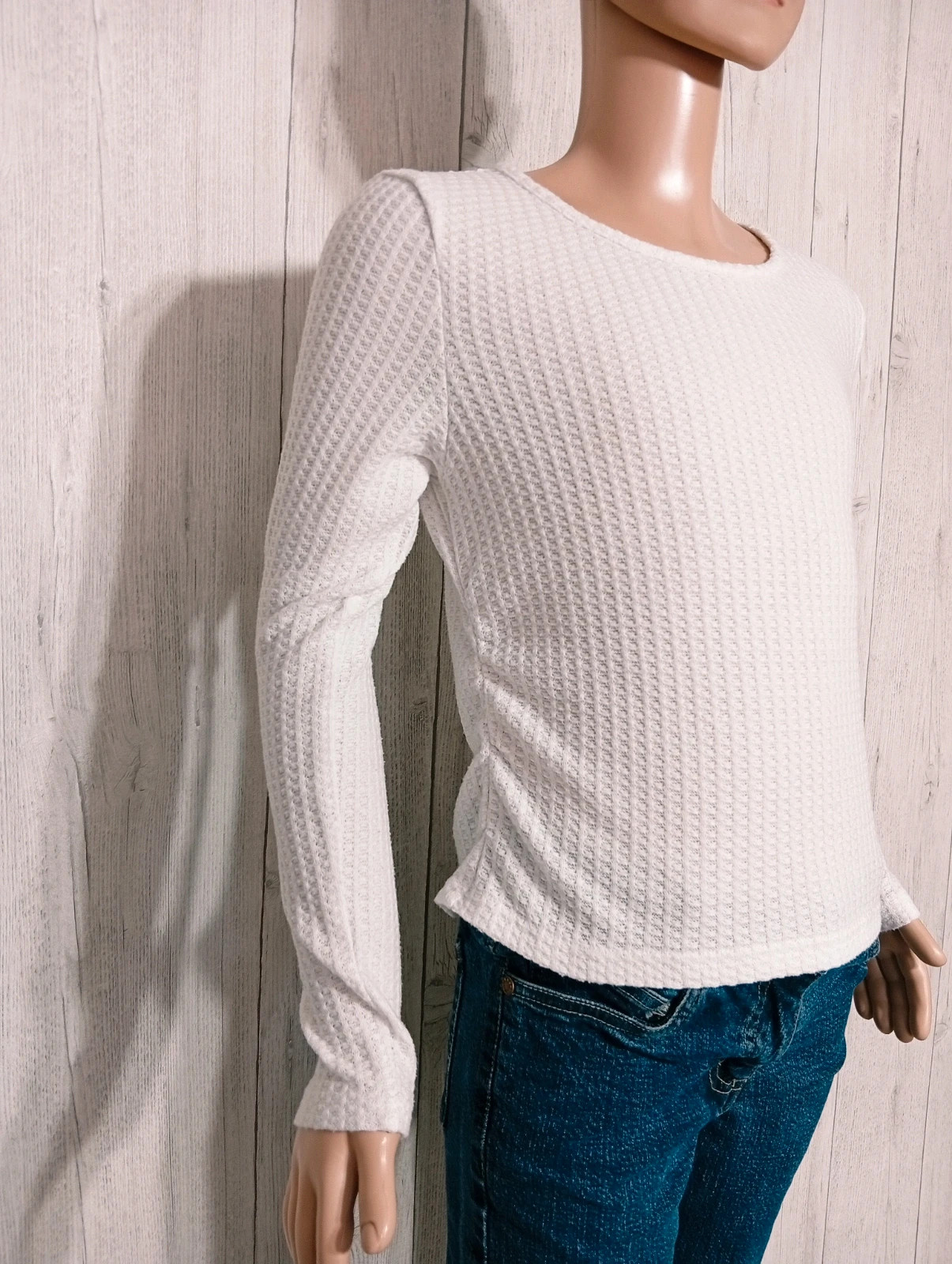 T-shirt manche longue fille - taille 12 ans - shein - couleur blanc – Shein – taille 12 ans / 152 cm 4