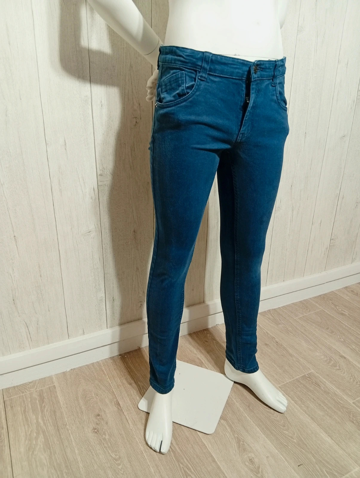 Jeans slim garcon-taille 14 ans -gemo-couleur marine – Gémo – taille 14 ans / 164 cm 4