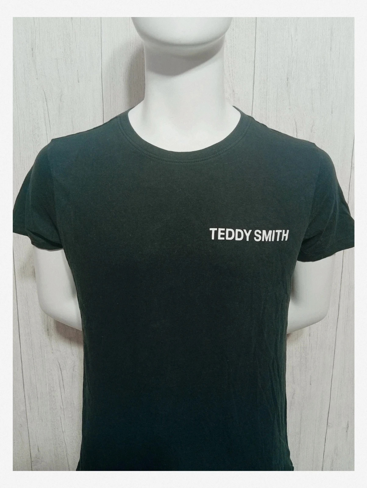 T-shirt Teddy Smith manches courte garcon- taille 16 ans/S - couleur noir et blanc – Teddy Smith – taille 16 ans / 176 cm 2