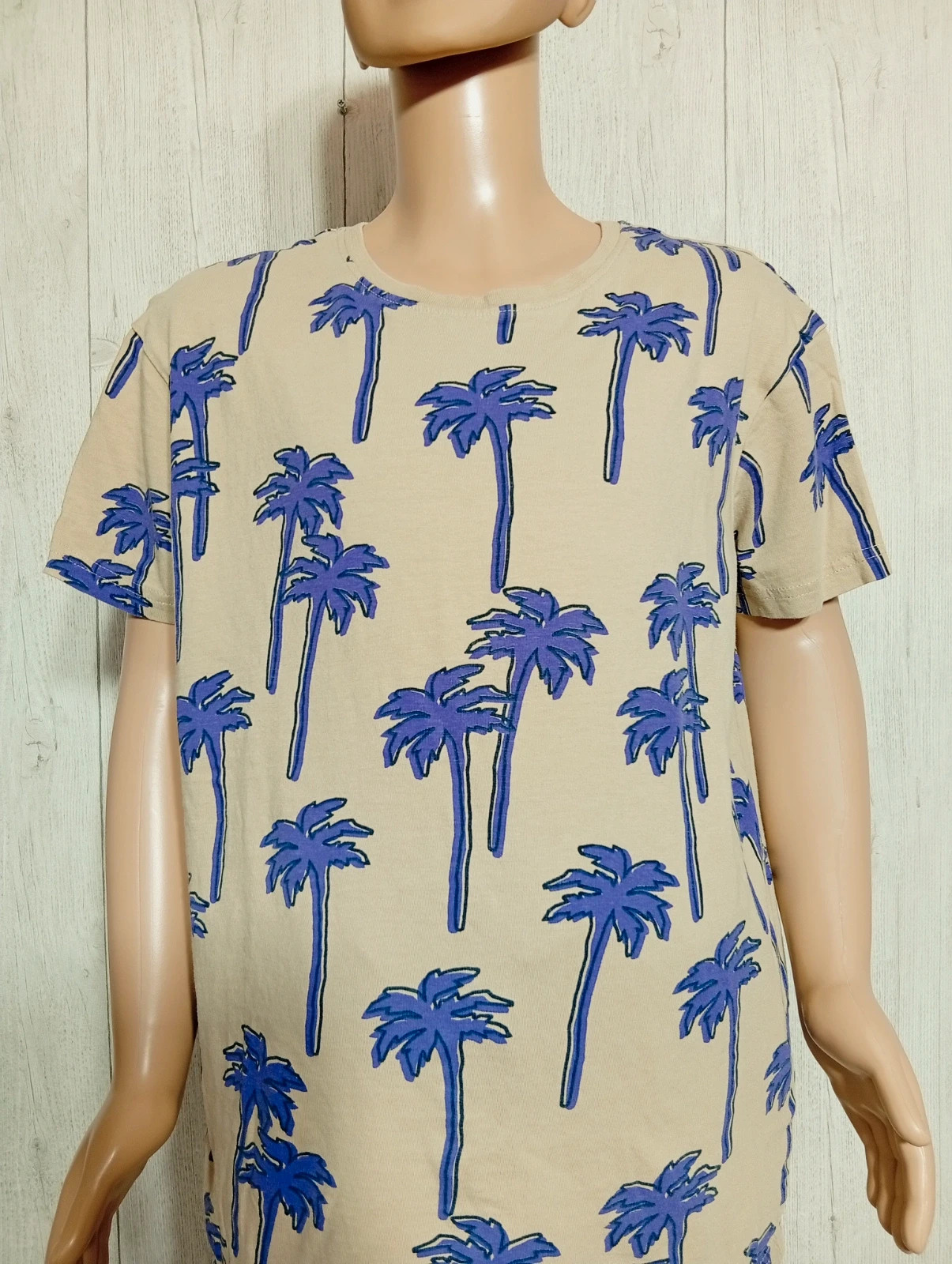 T-shirt imprimé manches courtes garcon-taille 12/13 ans (158 cm)-primark-couleur beige violet noir – Primark – taille 13 ans / 158 cm 2