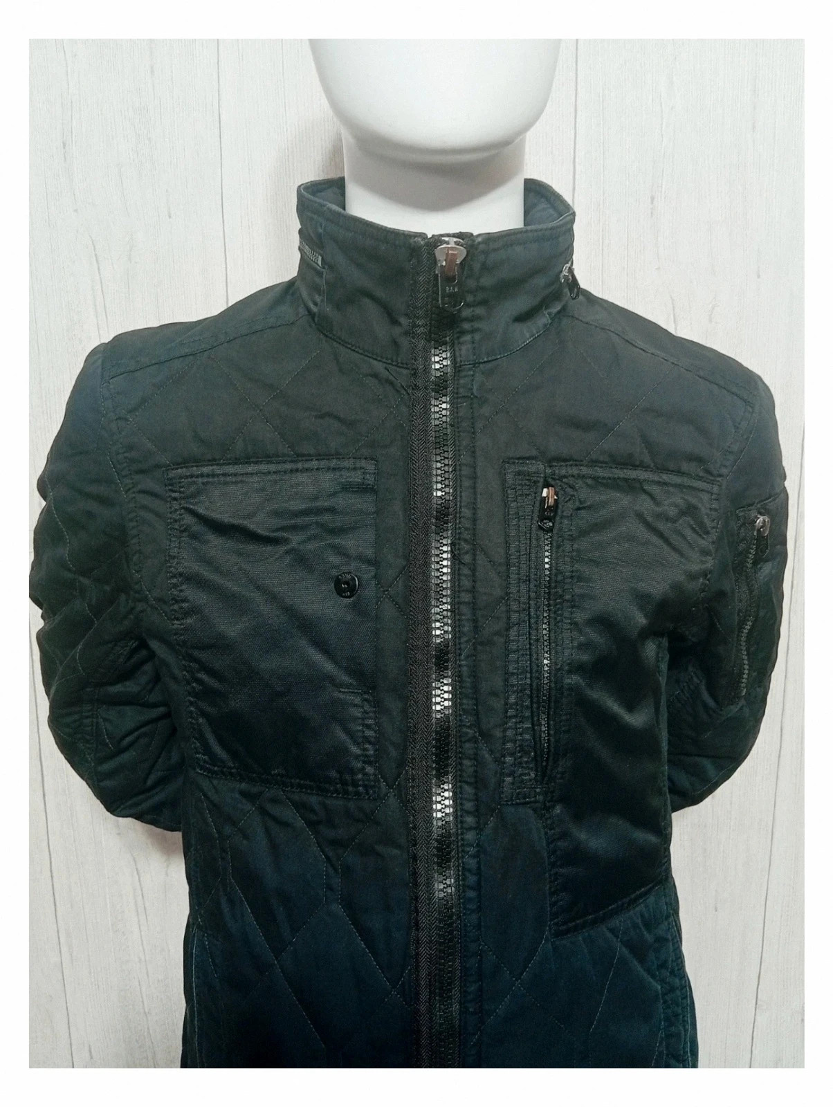 Manteau taille XS/14 ans - RAW - garcon - couleur noir – RAW – taille 14 ans / 164 cm 2