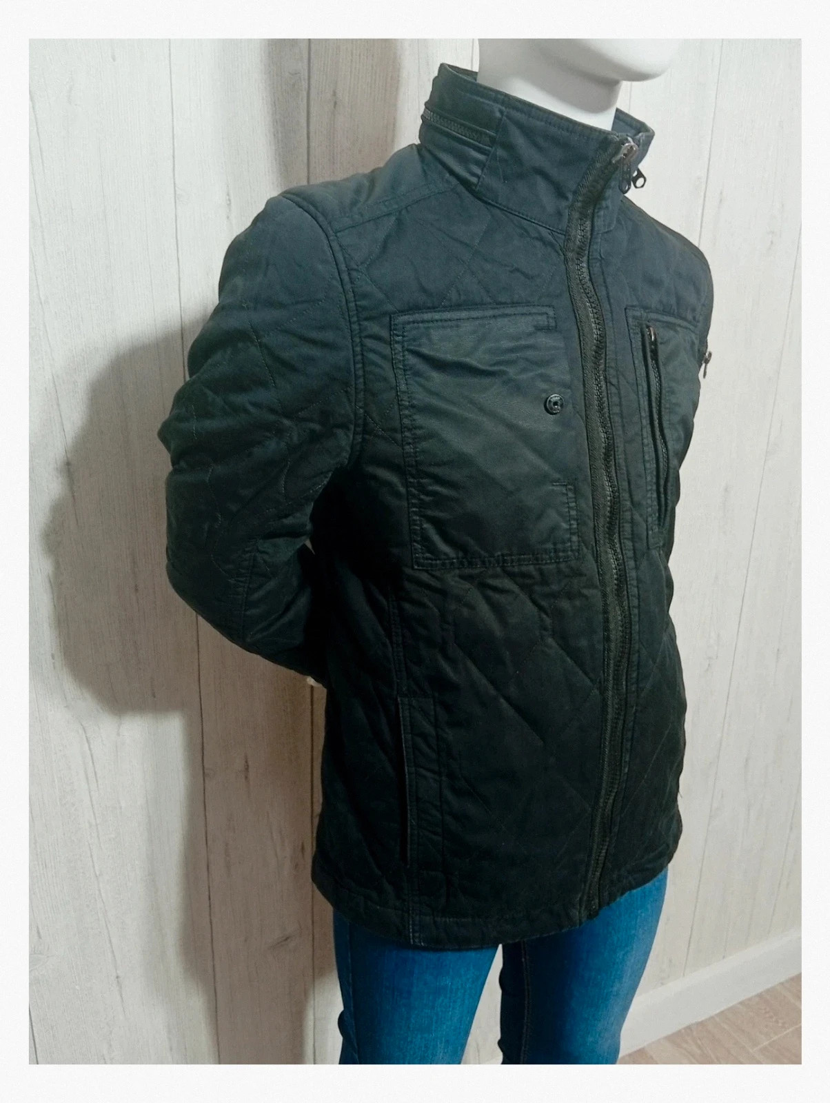 Manteau taille XS/14 ans - RAW - garcon - couleur noir – RAW – taille 14 ans / 164 cm 4