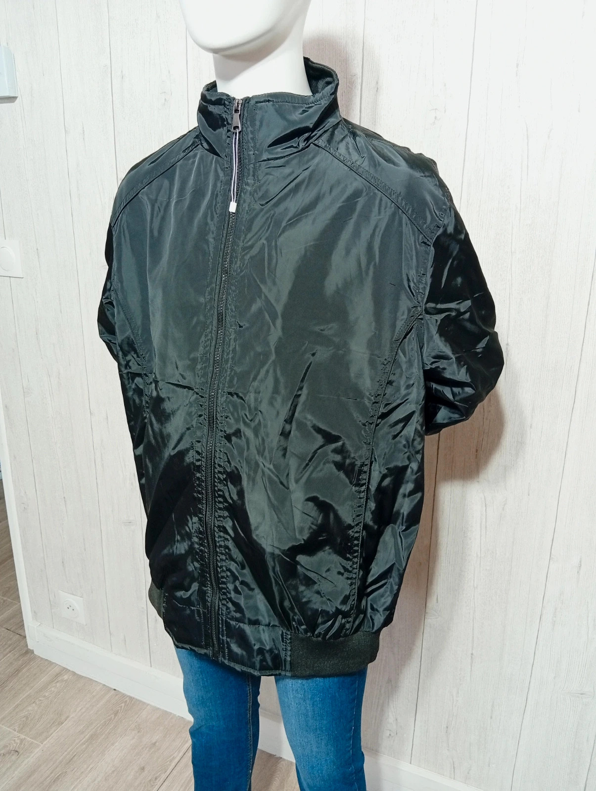 Magnifique veste coupe vent homme- taille XXL/44 - Max Men collection- couleur noir – Max Men – taille XXL 5