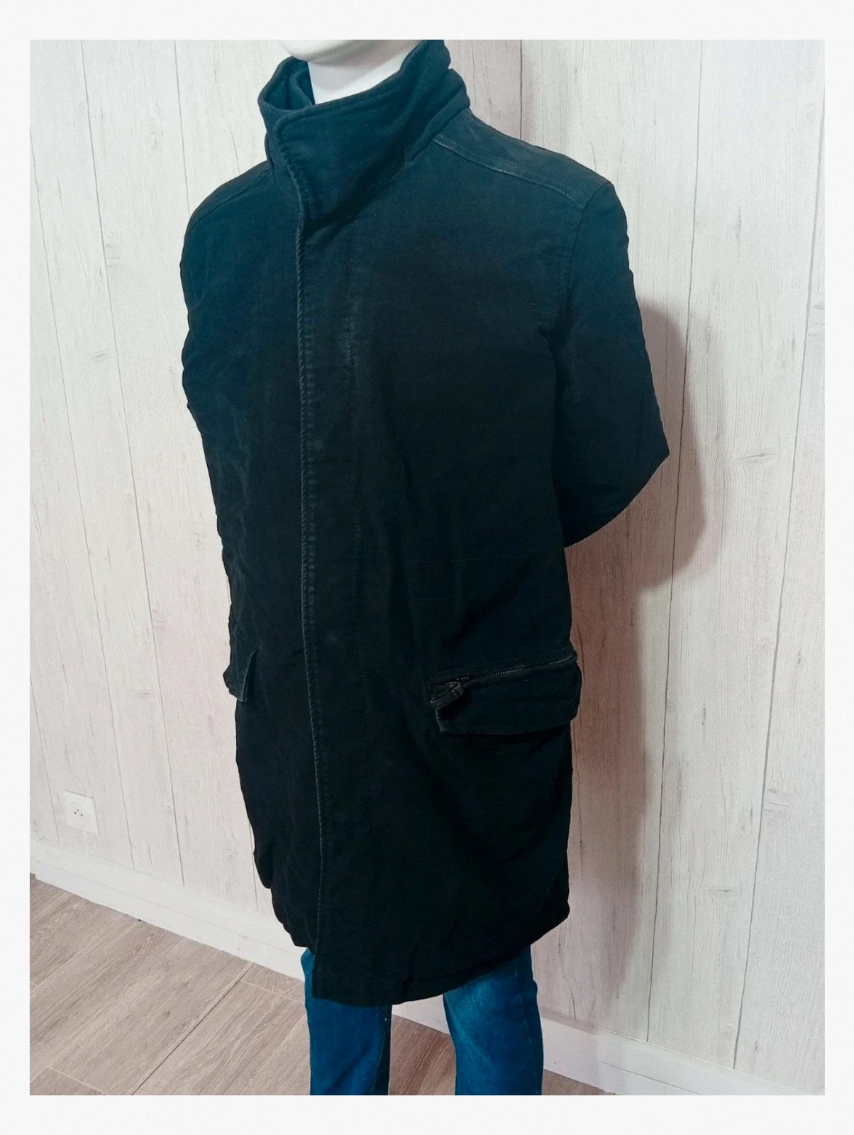 Manteau spf - taille L/40 - couleur noir - homme – SPF – taille L 5