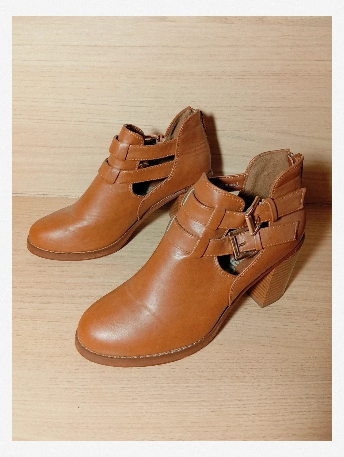 Bottines marron - jennyfer - taille 39 - femme – Jennyfer – taille 39 4