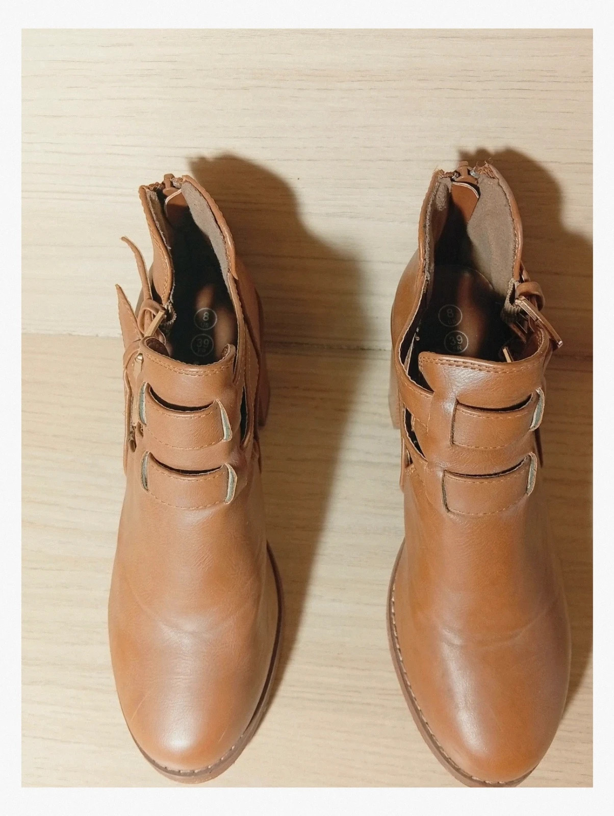 Bottines marron - jennyfer - taille 39 - femme – Jennyfer – taille 39 3