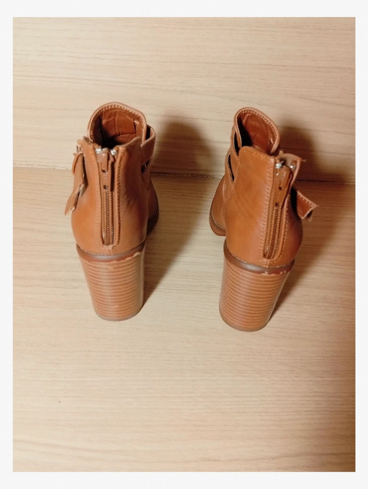 Bottines marron - jennyfer - taille 39 - femme – Jennyfer – taille 39 5