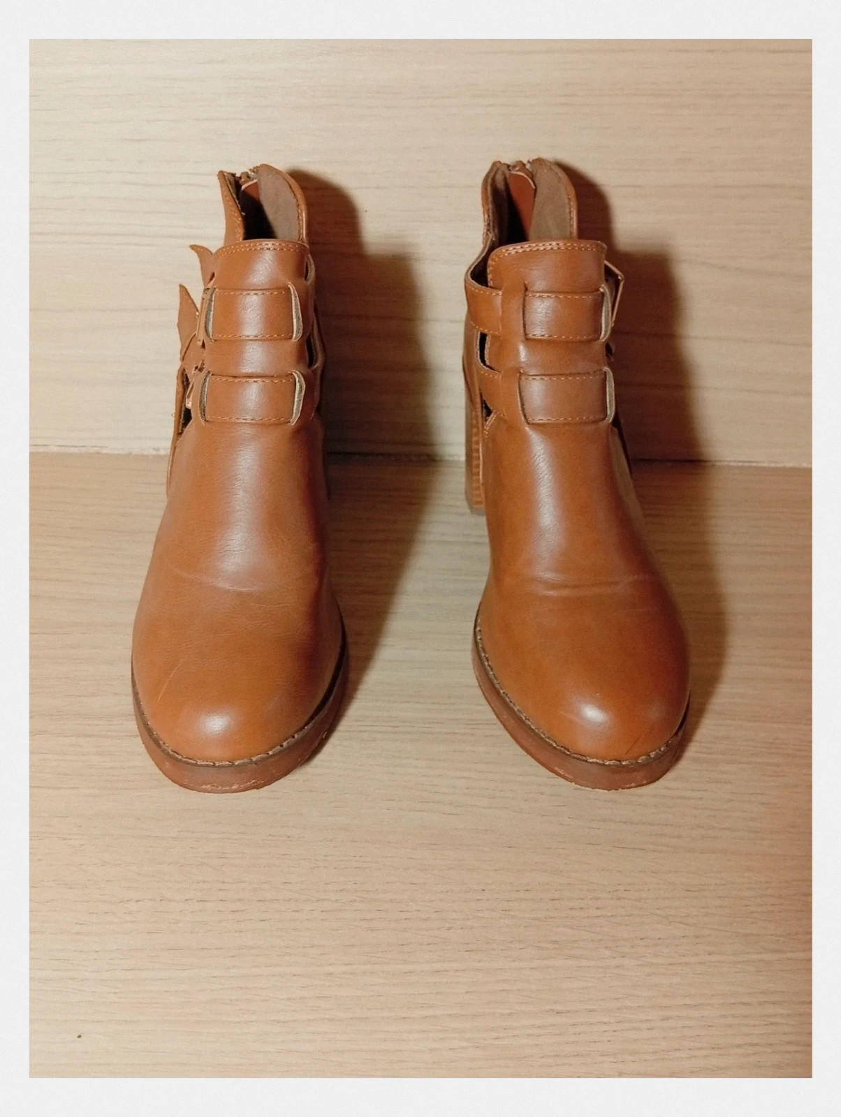 Bottines marron - jennyfer - taille 39 - femme – Jennyfer – taille 39 2