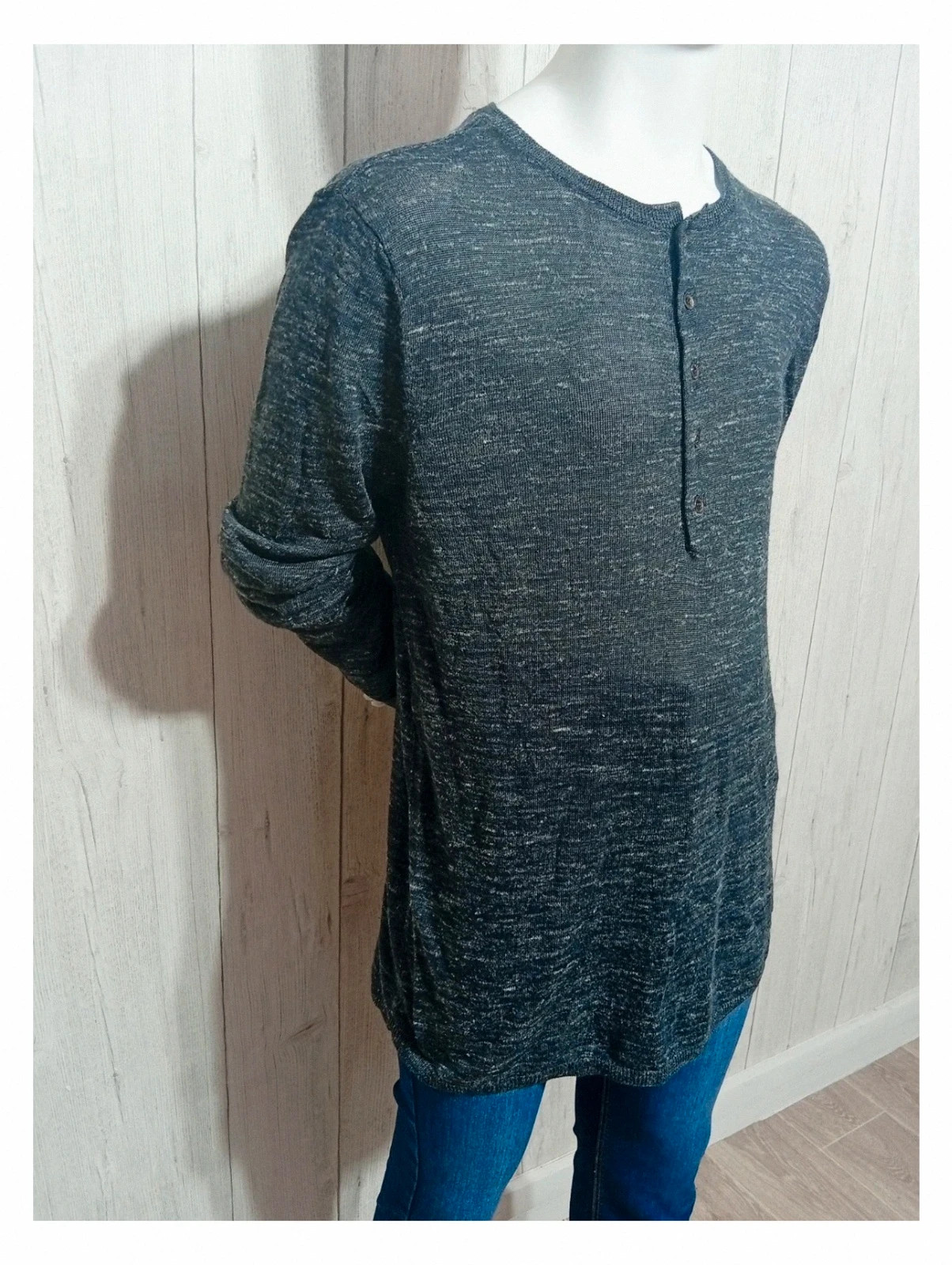 Sweat kaporal homme manches longues - couleur noir - taille XL/42 – Kaporal – taille XL 4