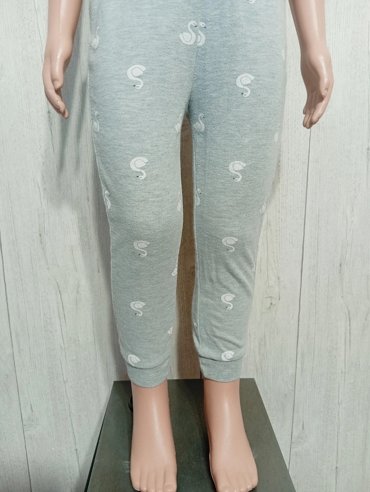 Pantalon a motif fille - taille 3 ans ( 95/101 cm) - inextenso- couleur gris et blanc – In Extenso – taille 3 ans / 98 cm 3
