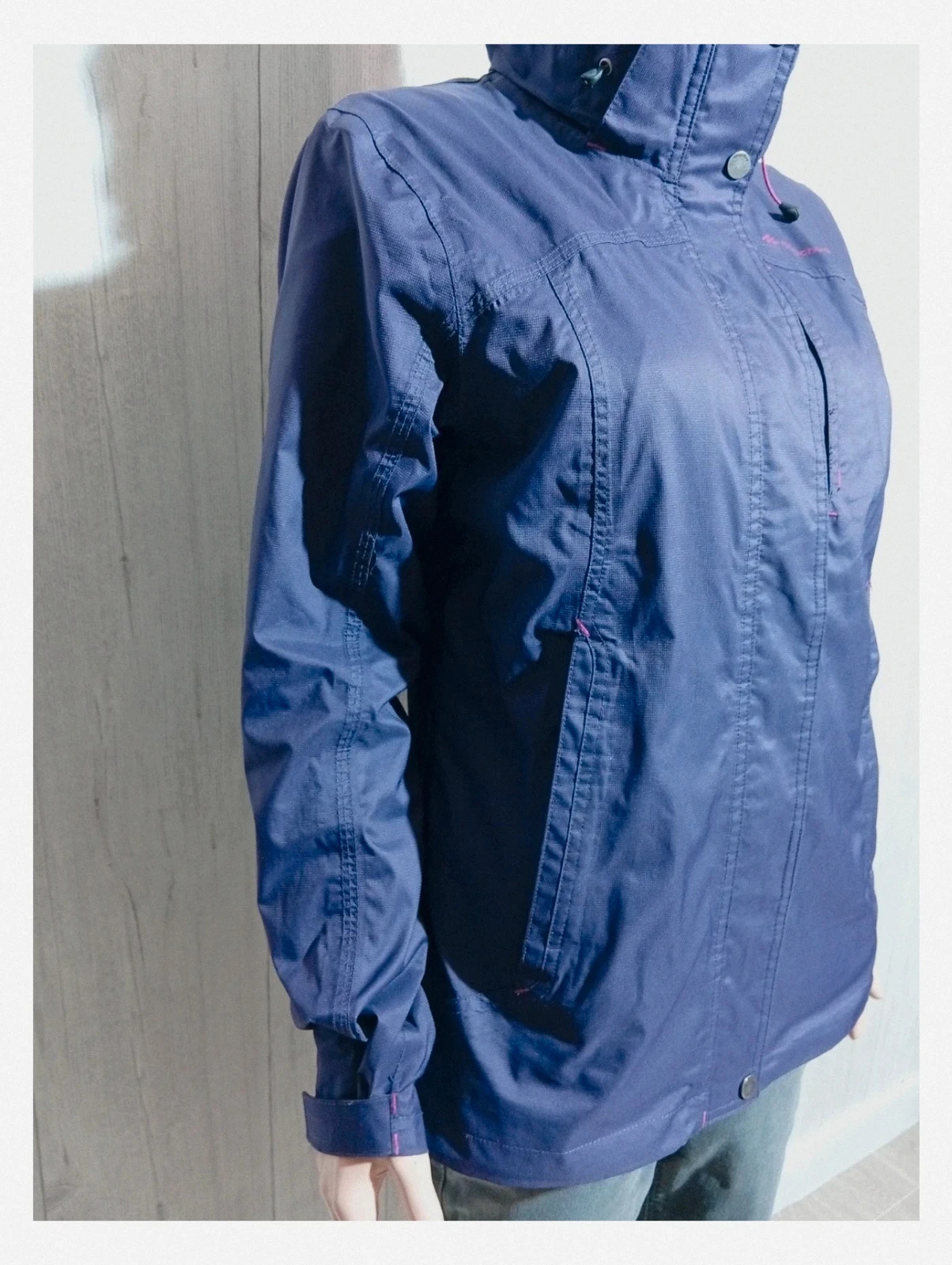 Manteau violet imperméable femme - taille M/38 - quechua – Quechua – taille M / 38 / 10 4