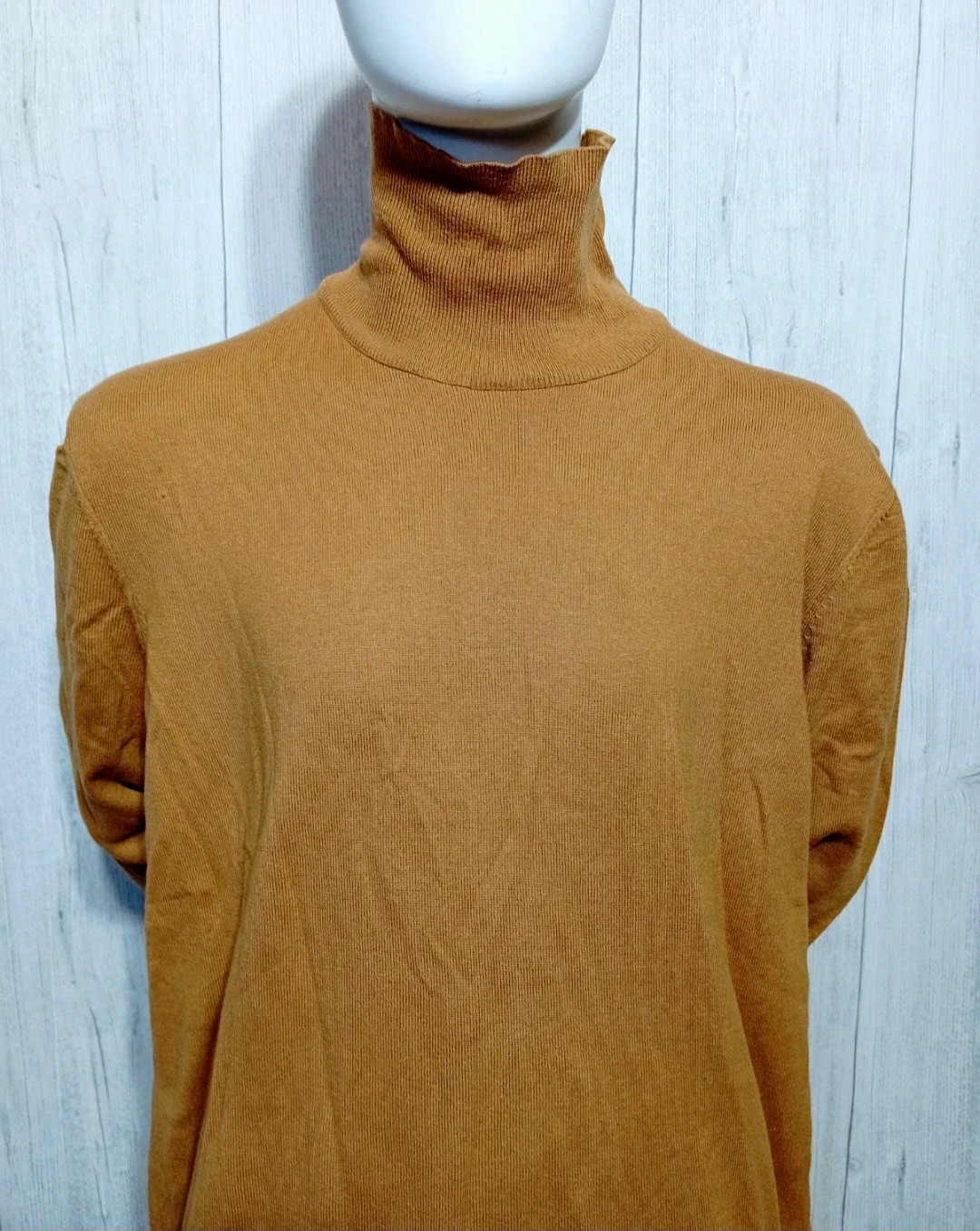 Pull à col roule homme- Taille XL/42 - newlook - couleur moutarde – New Look – taille XL 2