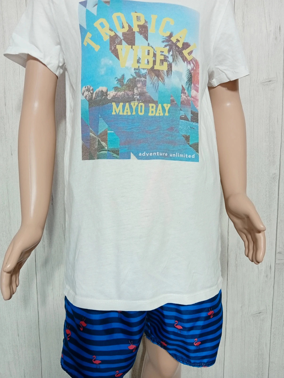 T-shirt imprimé manches courtes - taille 11/12 ans - Tex - couleur blanc – TEX – taille 11 ans / 146 cm 3