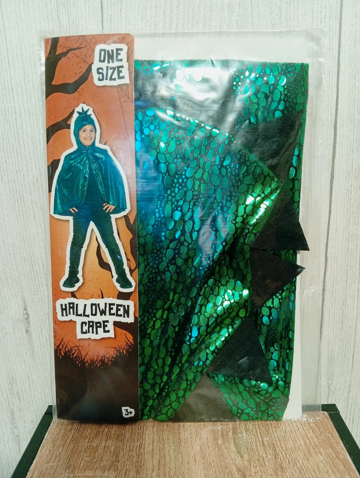 Déguisement halloween garcon - taille 3+ - one size - couleur vert- neuf
