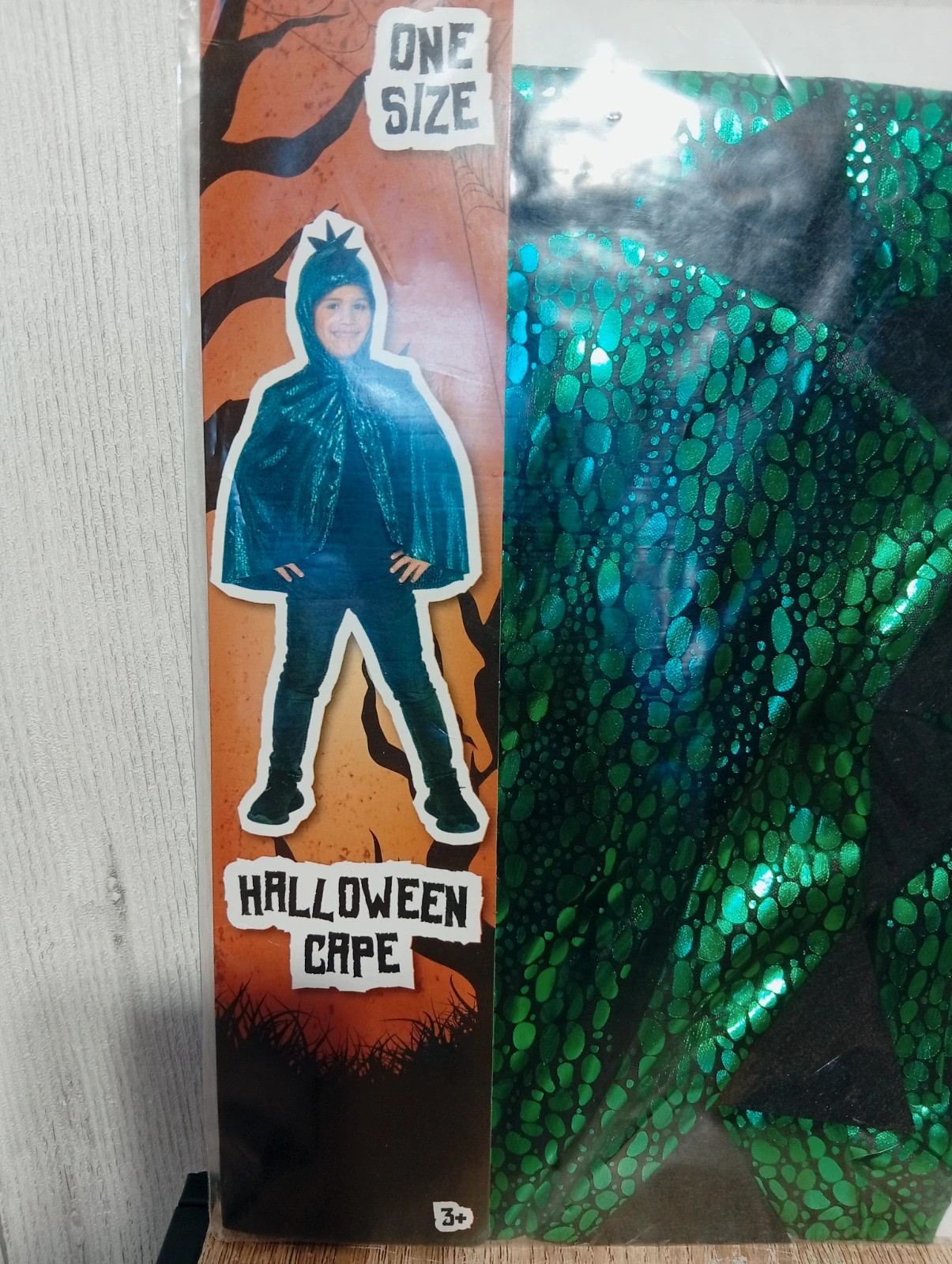 Déguisement halloween garcon - taille 3+ - one size - couleur vert- neuf – One Size – taille Taille unique 2