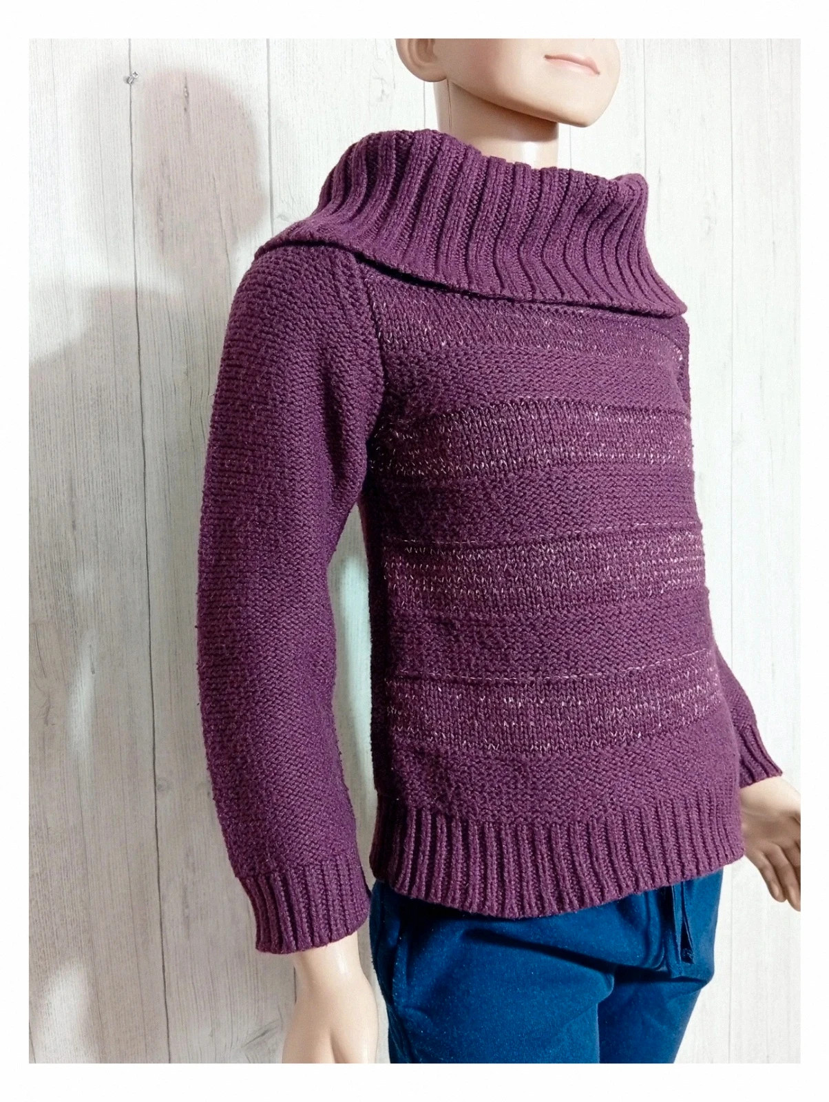 Pull violet fille - taille 8 ans ( 128 cm) - NKY – NKY – taille 8 ans / 128 cm 4