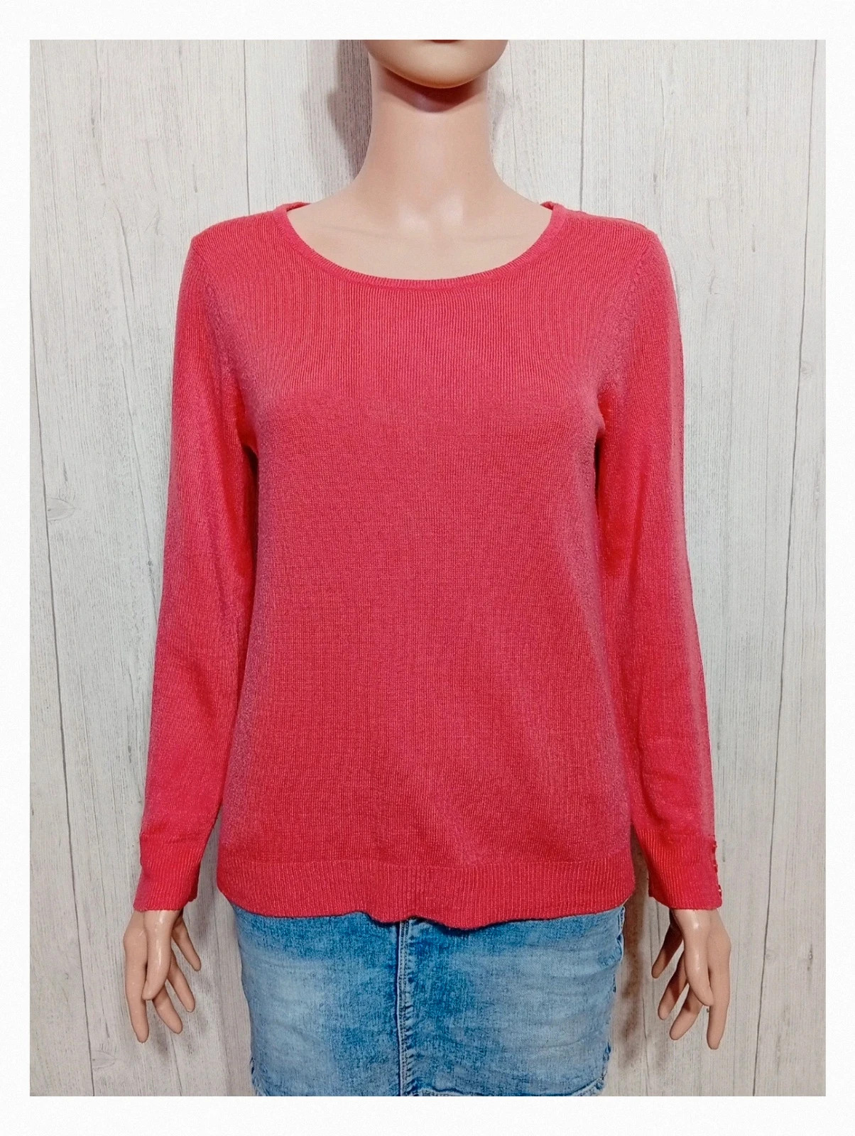 Pull corail femme - inextenso - taille M/38 – In Extenso – taille M / 38 / 10