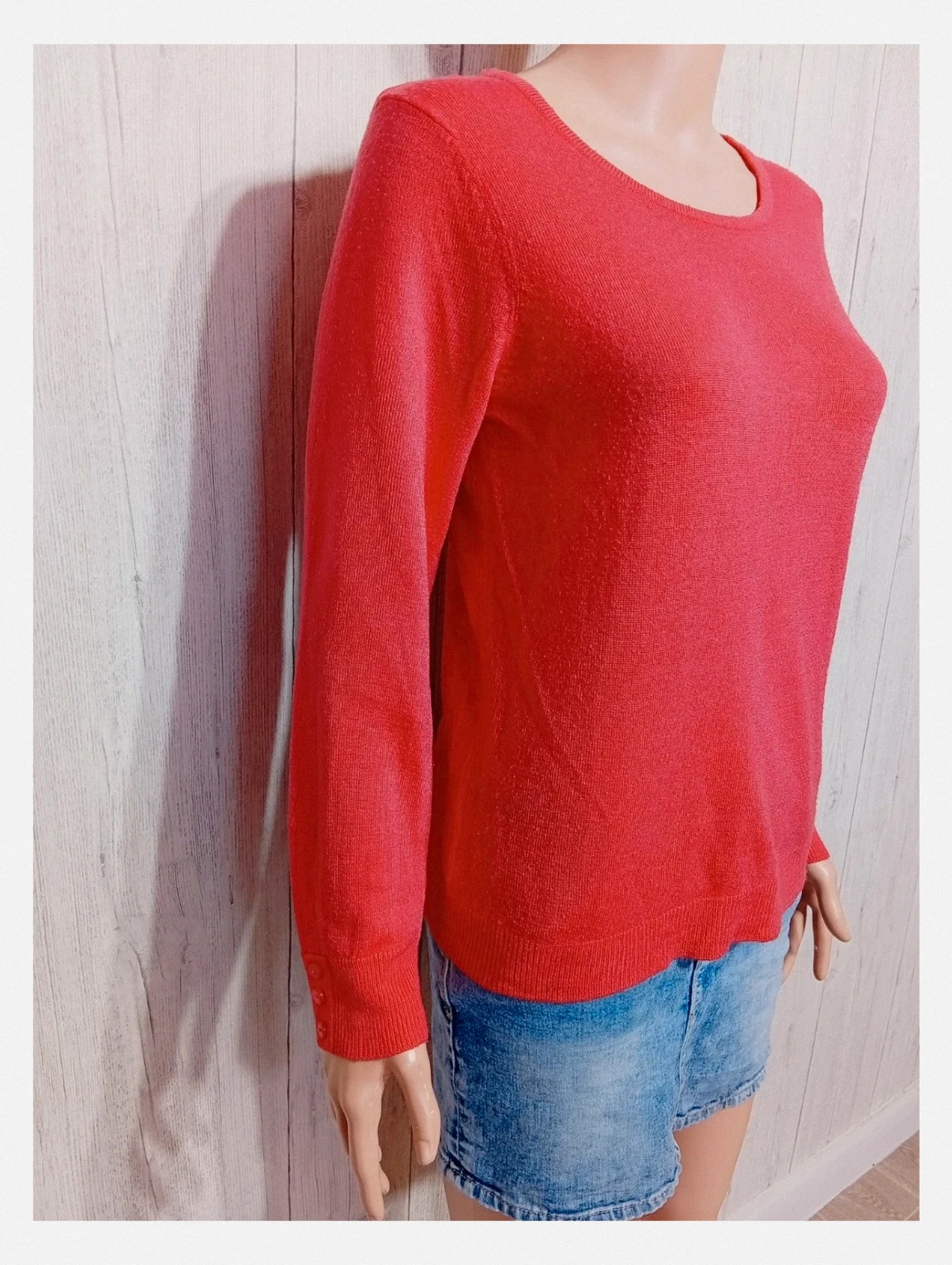 Pull corail femme - inextenso - taille M/38 – In Extenso – taille M / 38 / 10 4
