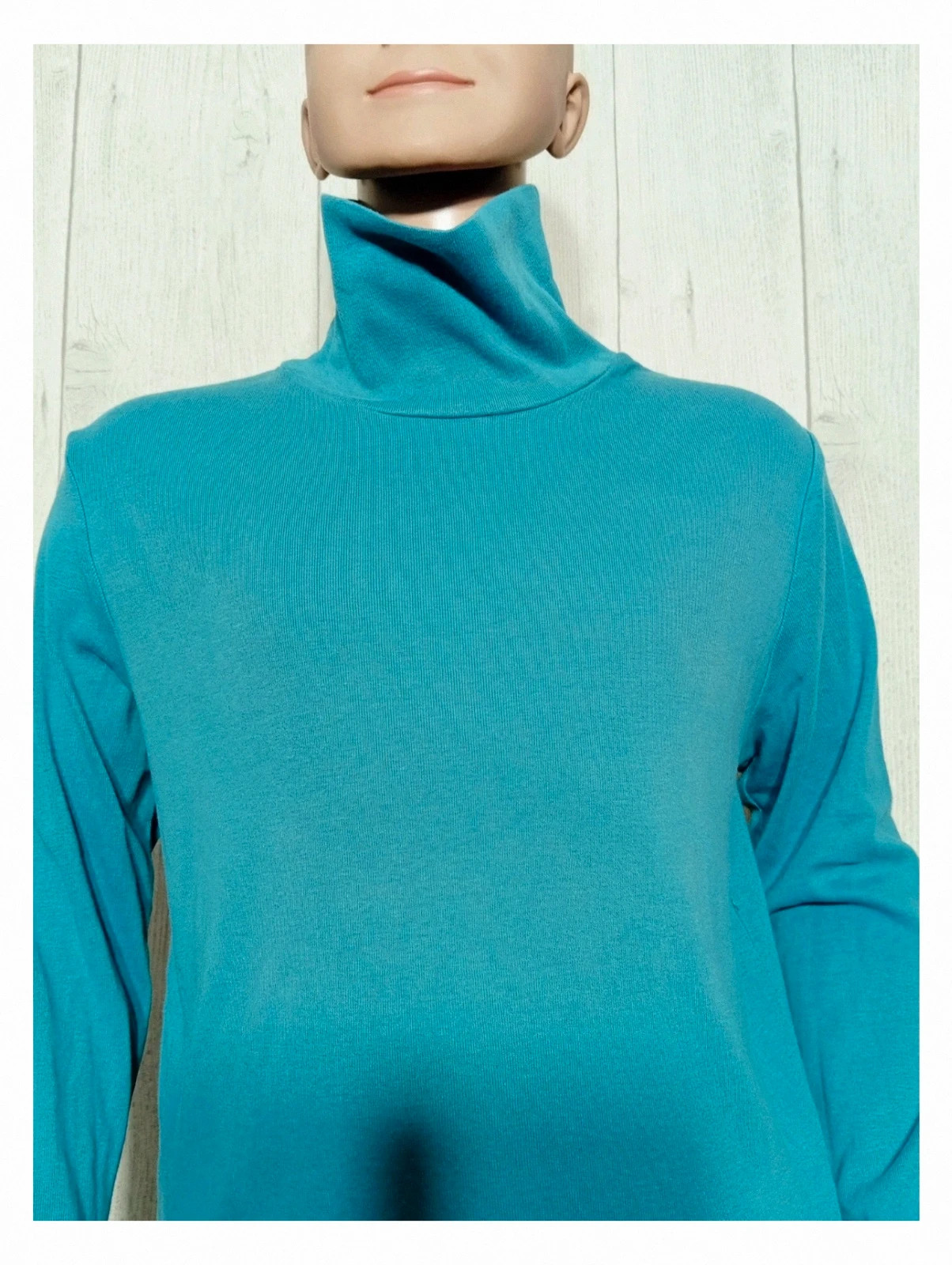 Pull bleu La Halle garcon - taille 12 ans (152 cm) - col roulé – La Halle – taille 12 ans / 152 cm 2