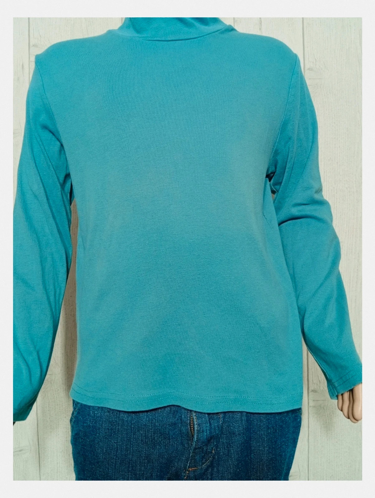 Pull bleu La Halle garcon - taille 12 ans (152 cm) - col roulé – La Halle – taille 12 ans / 152 cm 3