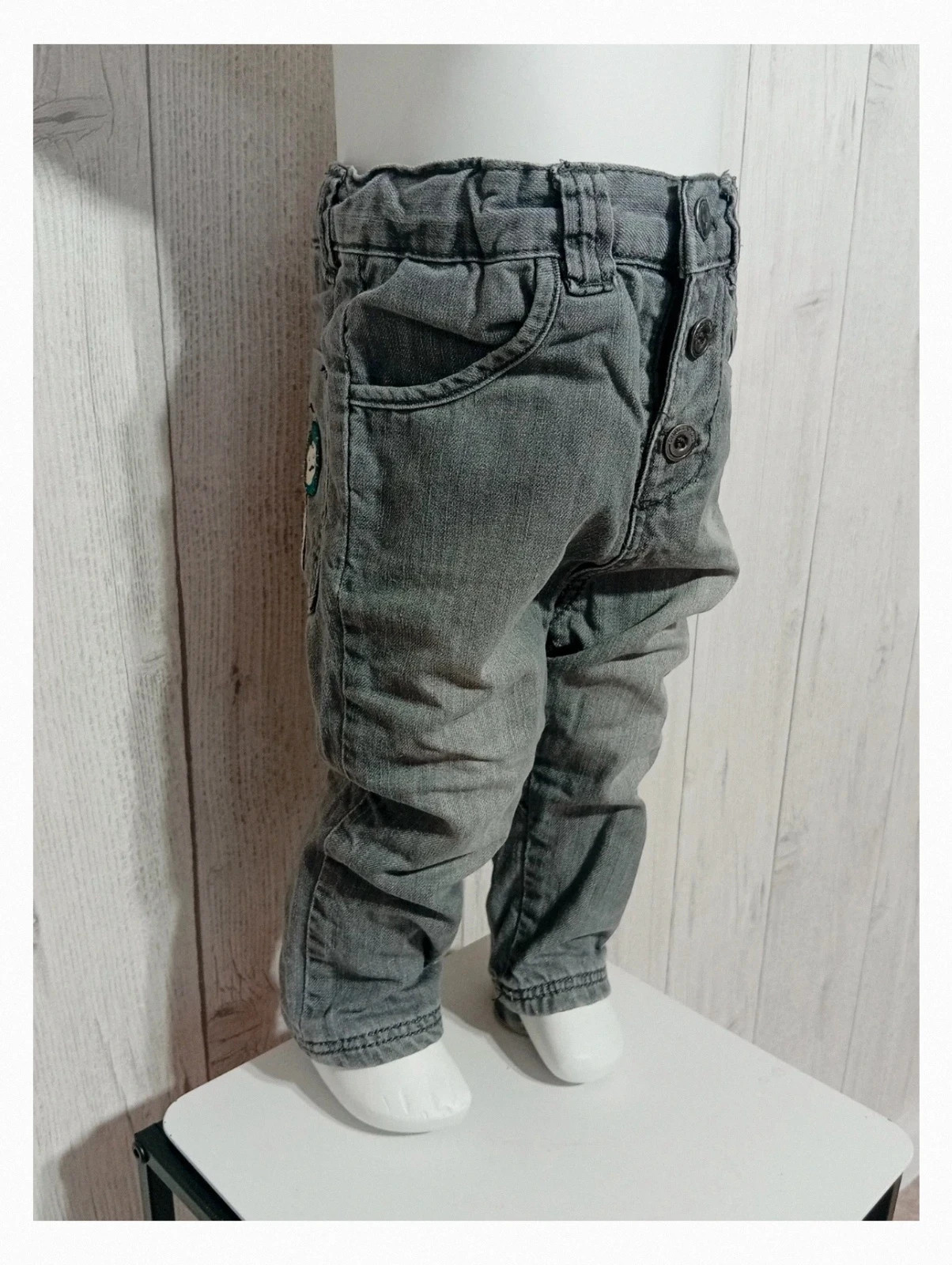 Jeans garcon - couleur gris - du pareil au même - taille 18 mois (81 cm) – Du Pareil au Même – taille 18-24 mois / 86 cm 4