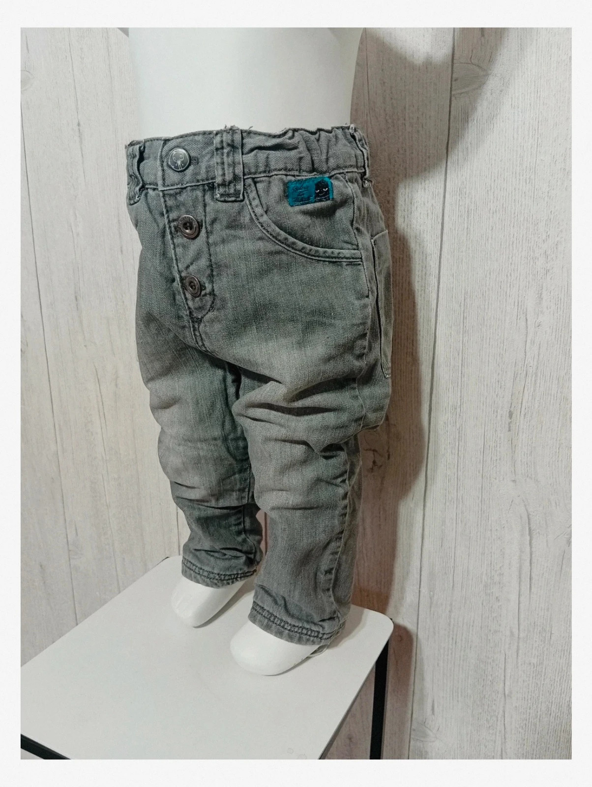Jeans garcon - couleur gris - du pareil au même - taille 18 mois (81 cm) – Du Pareil au Même – taille 18-24 mois / 86 cm 5