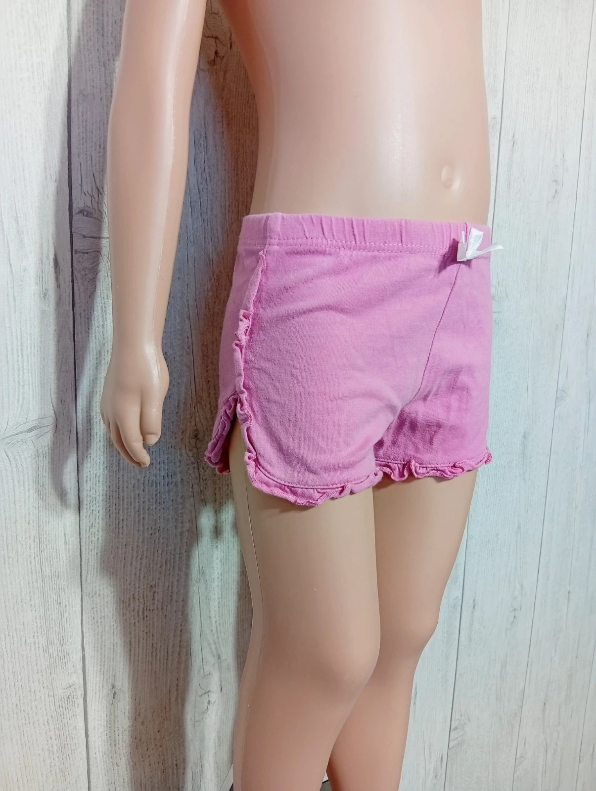 Short fille - taille 3 ans (92 cm) - inextenso- couleur rose et blanc – In Extenso – taille 24-36 mois / 92 cm 2