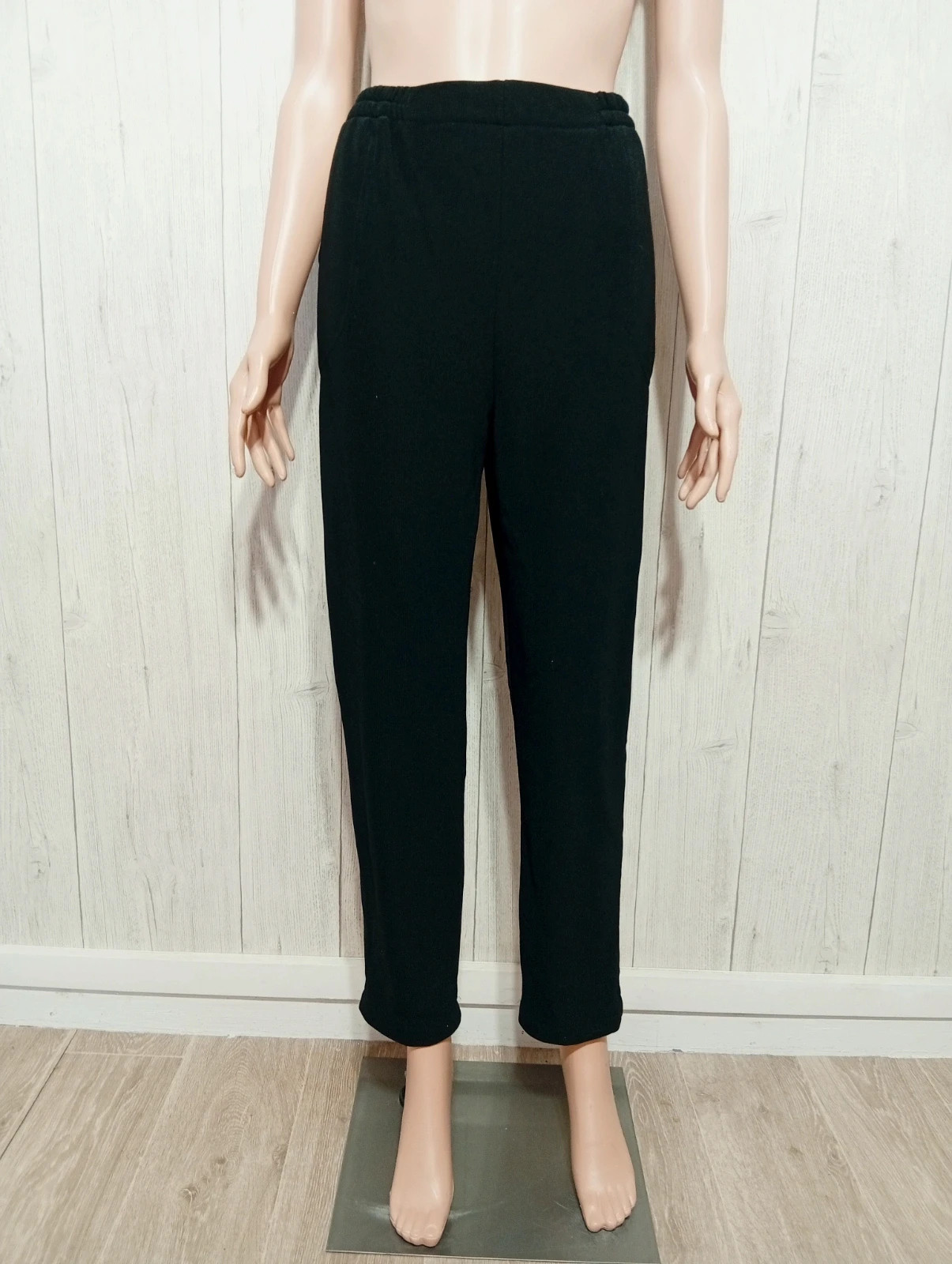 Pantalon chaud femme - taille L/40 ( taille3) - couleur noir – taille L / 40 / 12