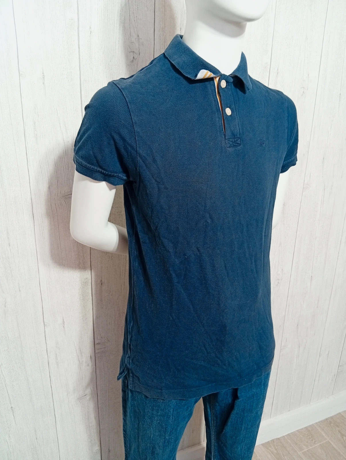 Polo unie homme-taille S/36 -Jodhpur-couleur marine – JODHPUR – taille S 4