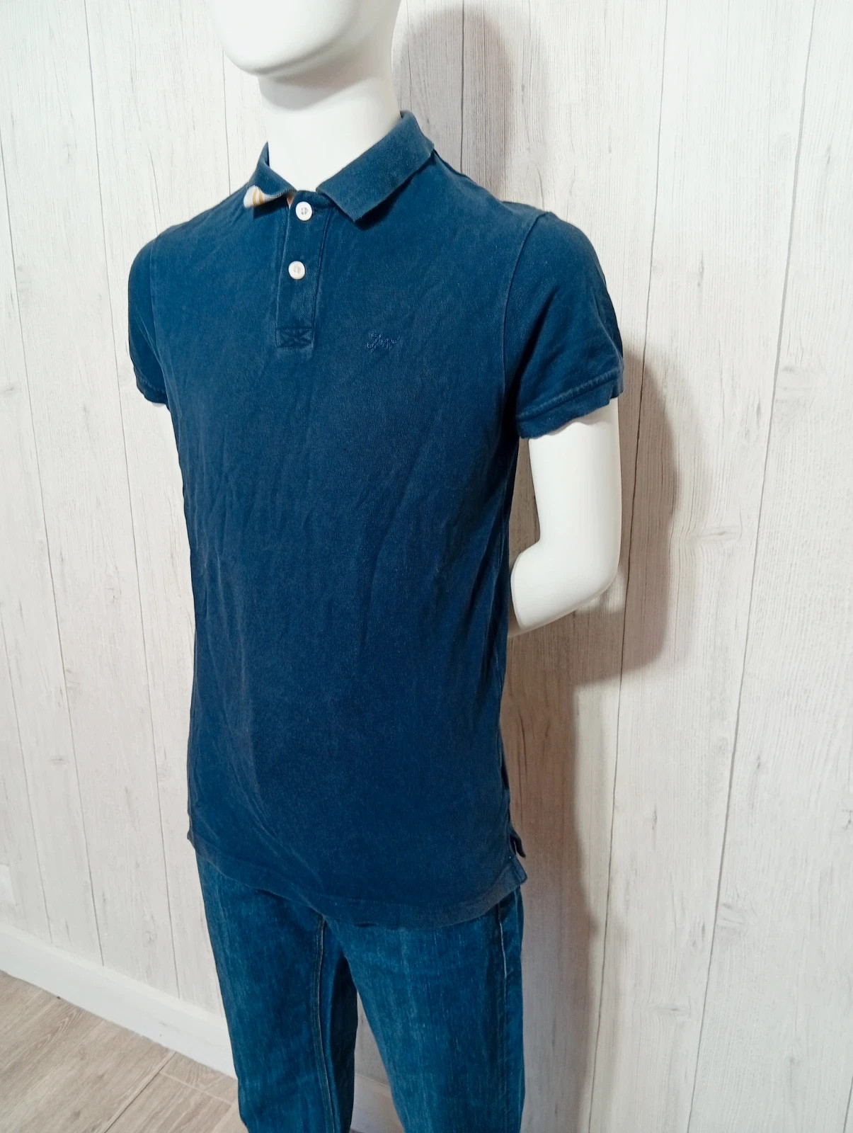 Polo unie homme-taille S/36 -Jodhpur-couleur marine – JODHPUR – taille S 5