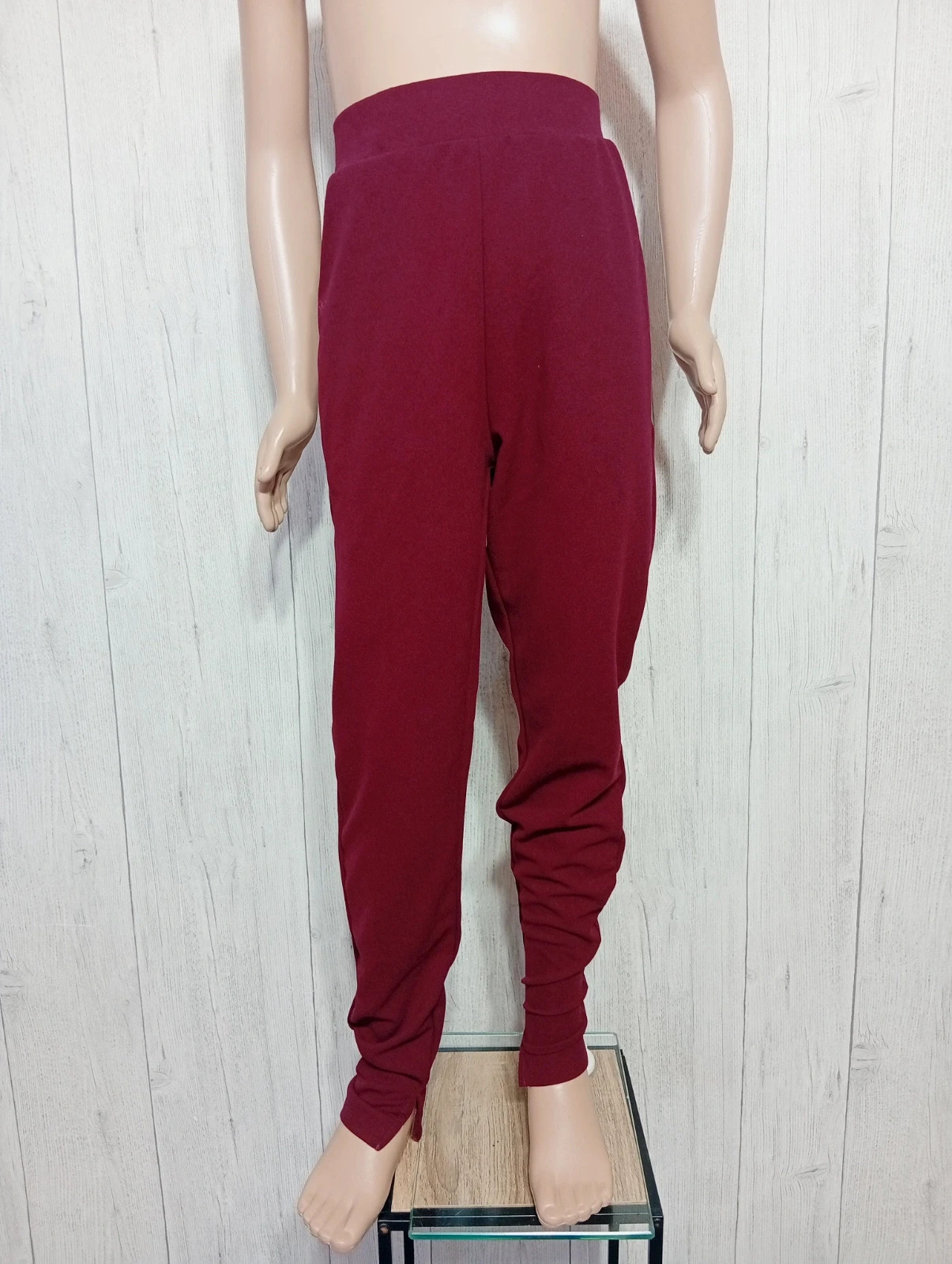 Pantalon fille - taille 14 ans/XS - shein - couleur bordeaux – Shein – taille 14 ans / 164 cm