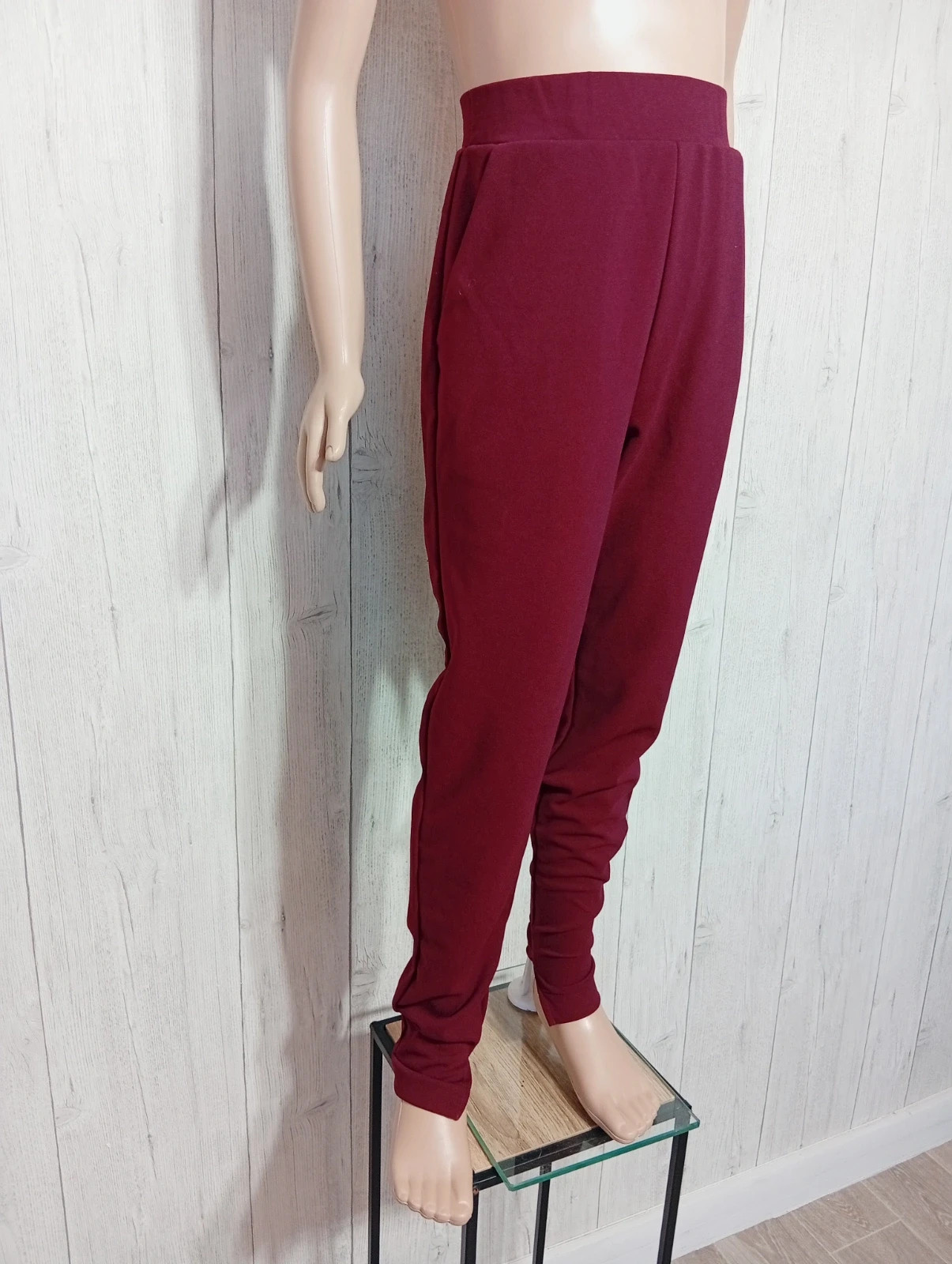 Pantalon fille - taille 14 ans/XS - shein - couleur bordeaux – Shein – taille 14 ans / 164 cm 4