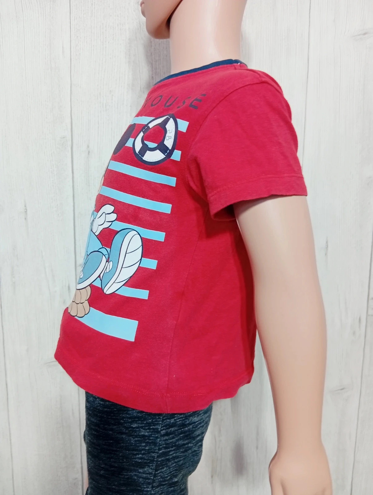T-shirt imprimé manches courtes garcon-taille 3 ans - disney mickey mouse- couleur rouge multicolore – Mickey Mouse – taille 3 ans / 98 cm 5