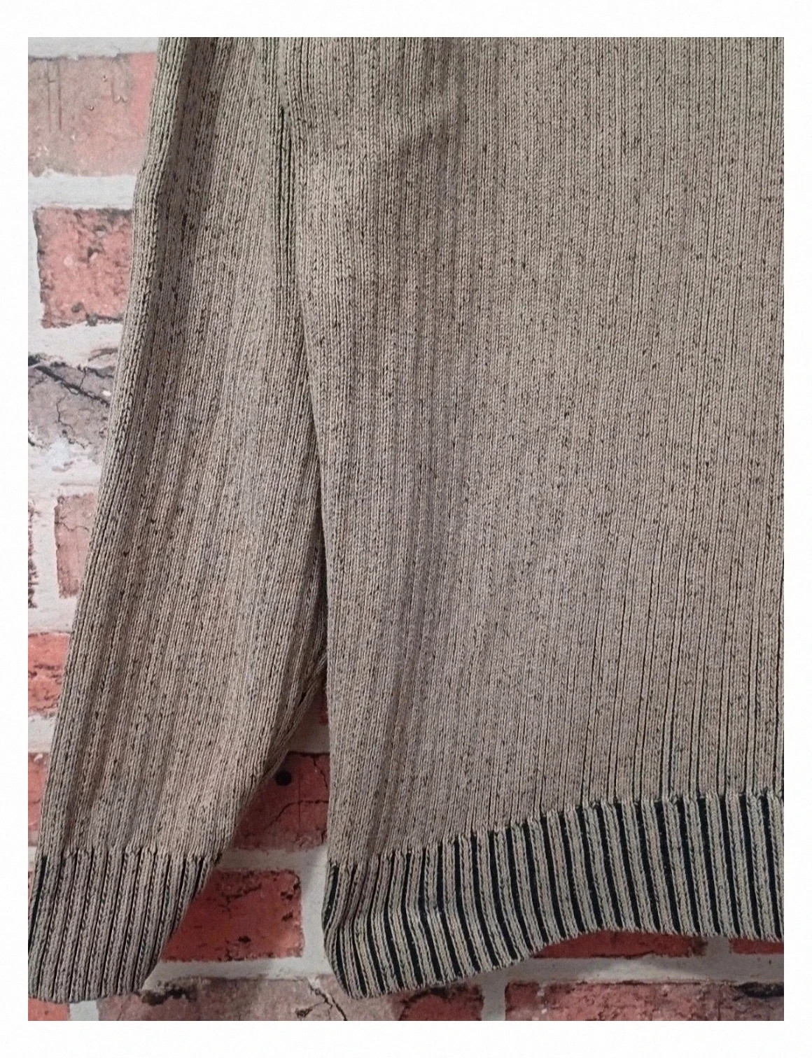 Pull Celio homme - taille XXL/44 - couleur kaki beige noir – Celio – taille XXL 4