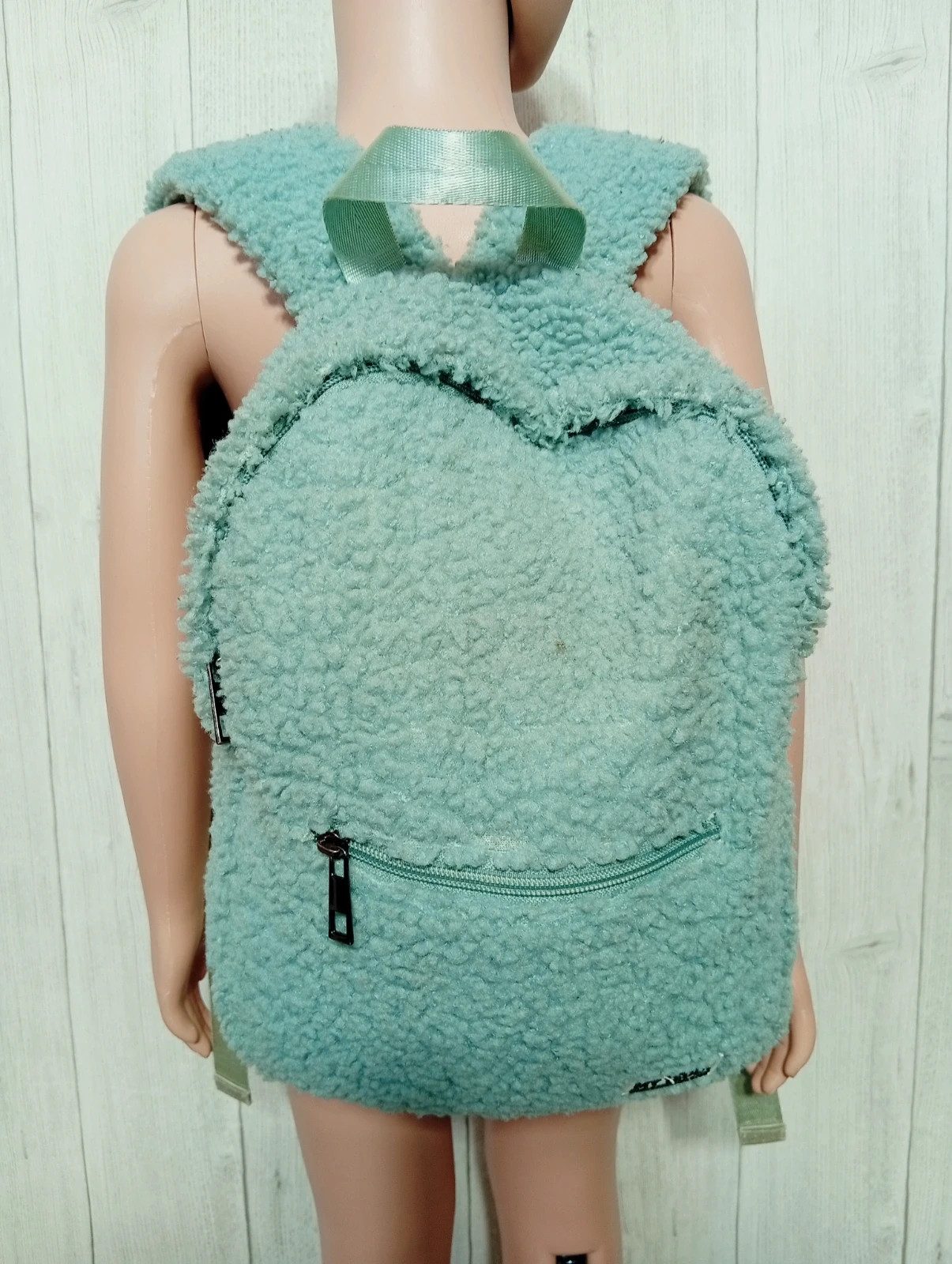 Sac a dos fille - taille 35×26×10 - My teddy backpack- couleur menthe – my teddy backpack