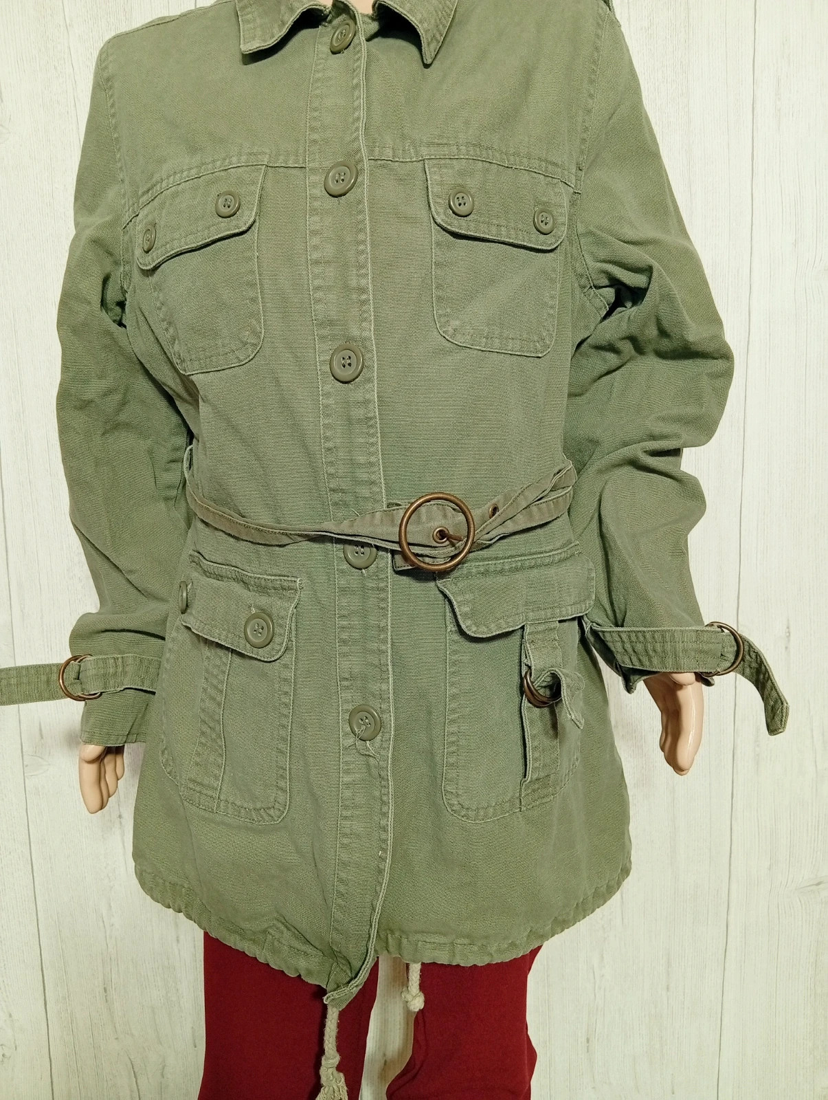Trench fille - taille 14 ans - Kiabi - couleur kaki – Kiabi – taille 14 ans / 164 cm 3