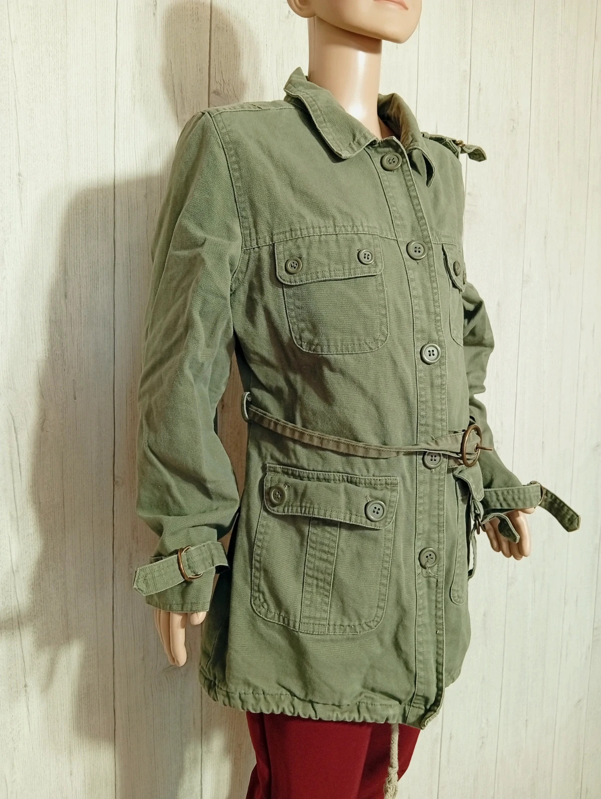 Trench fille - taille 14 ans - Kiabi - couleur kaki – Kiabi – taille 14 ans / 164 cm 4