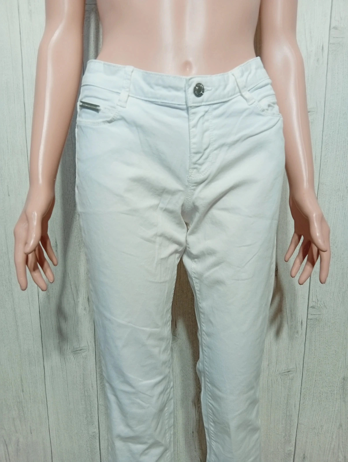 Jeans femme - taille L/40 - camaïeu - couleur blanc – Camaïeu – taille L / 40 / 12 2