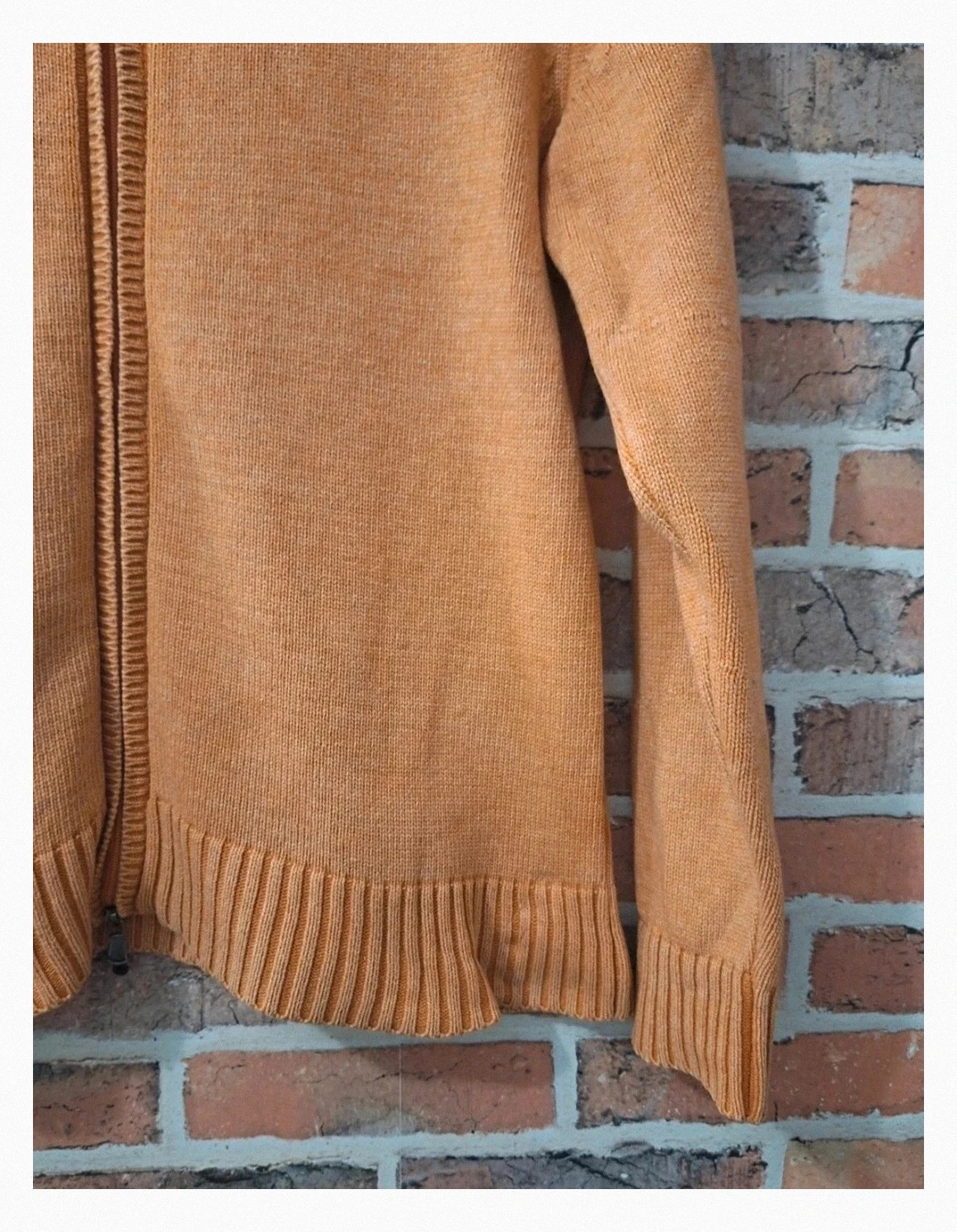 Cardigan orange newman - Taille S/36 - homme – New Man – taille S 5