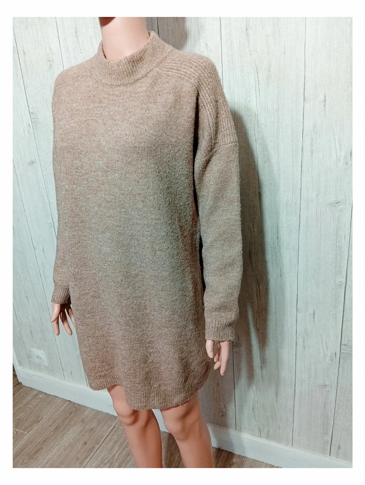 pimkie - Robe femme - xouleir beige - Taille XS/34 – Pimkie – taille XS / 34 / 6 5