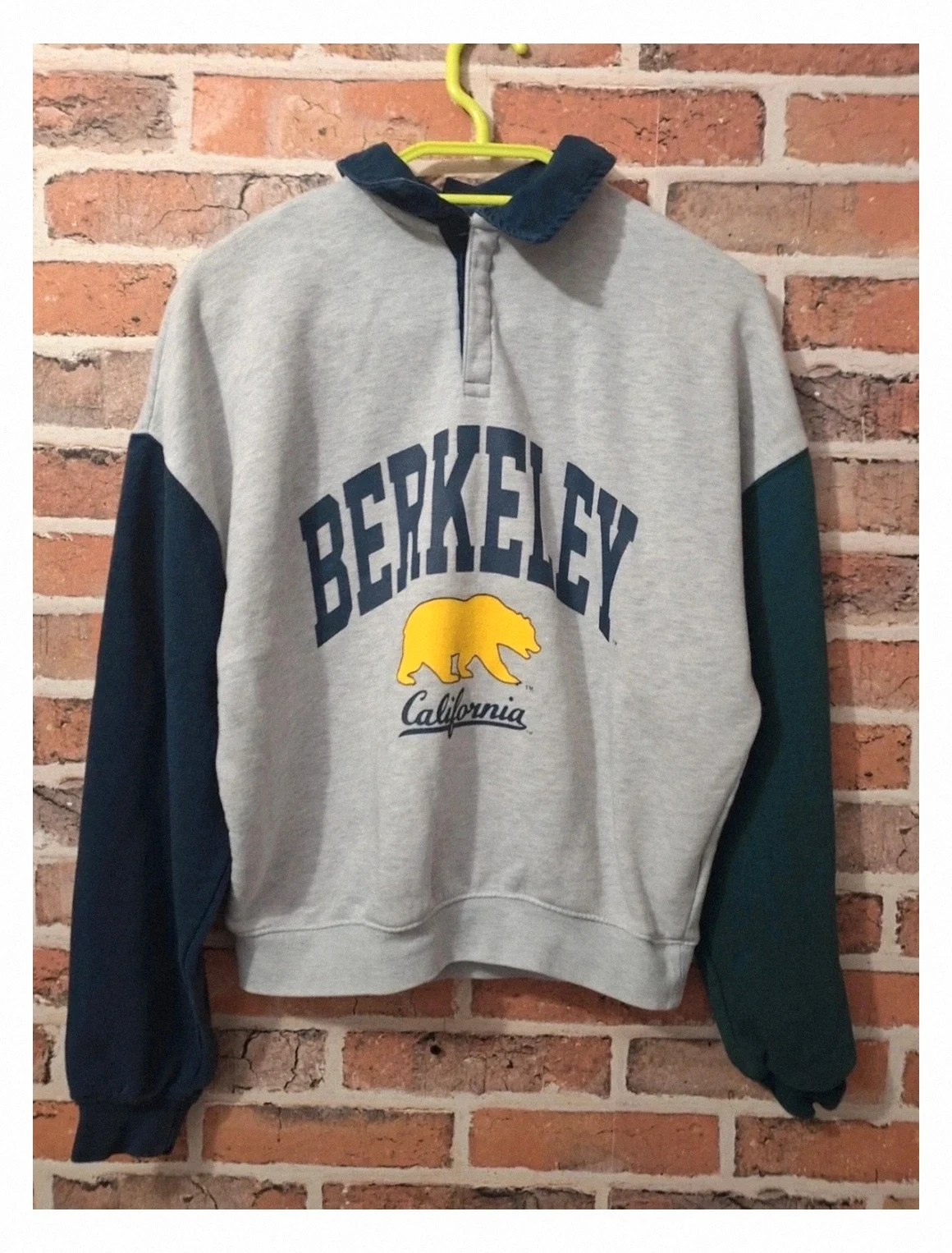 Pull homme berkeley - couleur gris et marine - Taille XS/34 – Berkeley – taille XS