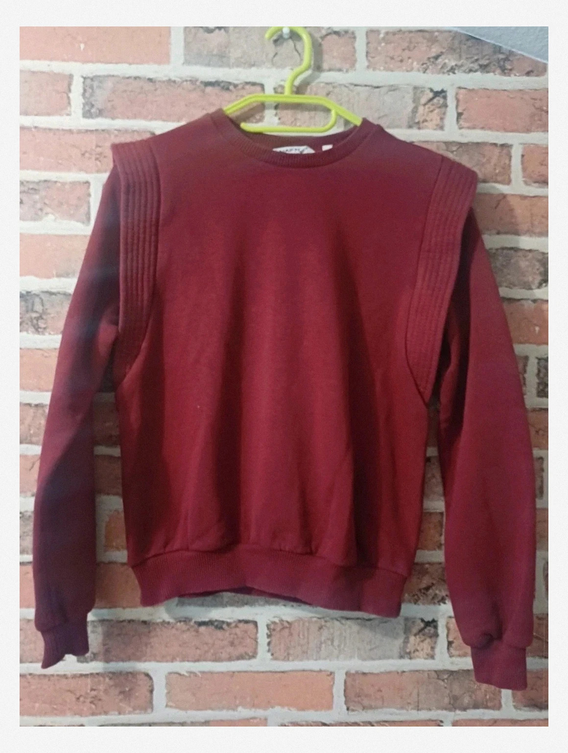 Pull bordeaux Naf Naf - Taille femme XS/34