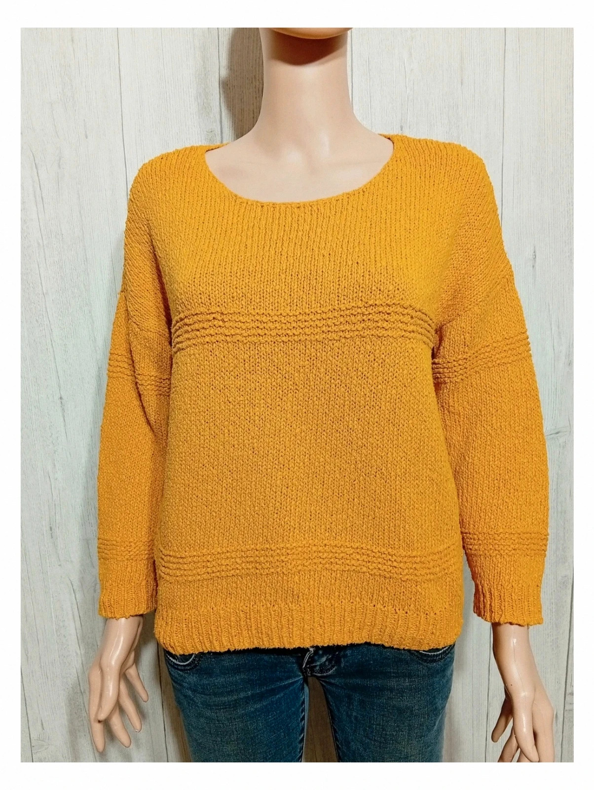 Pull femme dhiver - couleur moutarde - primark - Taille XL/42 – Primark – taille XL / 42 / 14