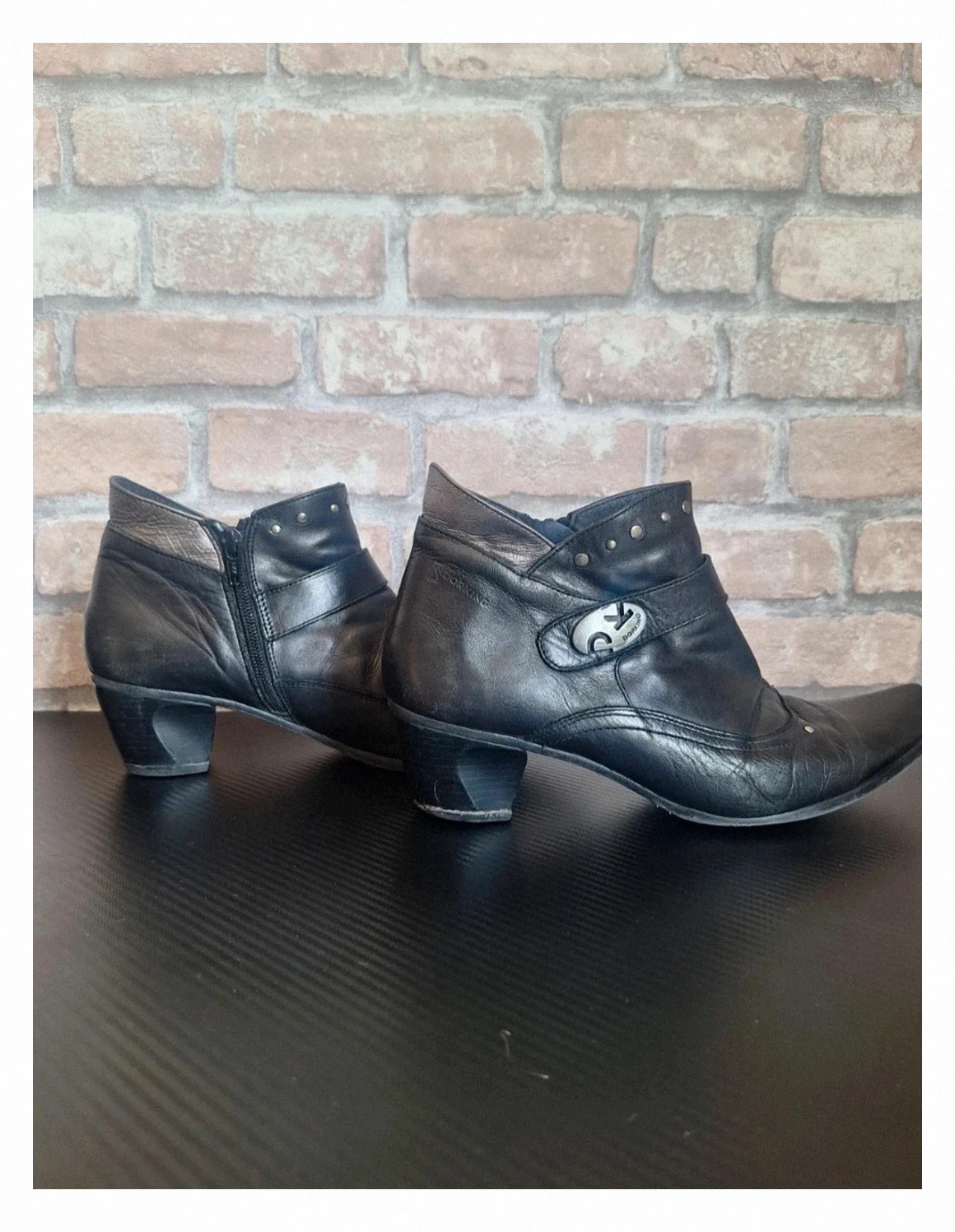 Bottines dorking femme - couleur noir - taille 40 – Dorking – taille 40
