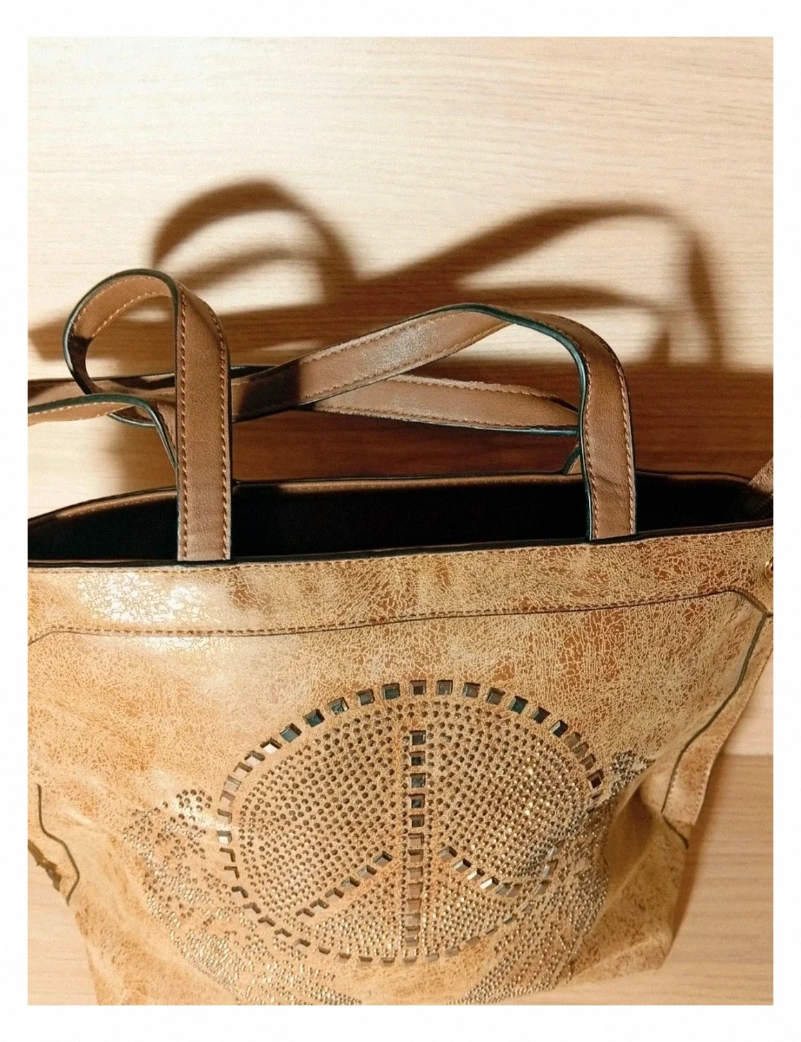Sac David jones - couleur marron - Taille 36×44 - femme – David Jones 2