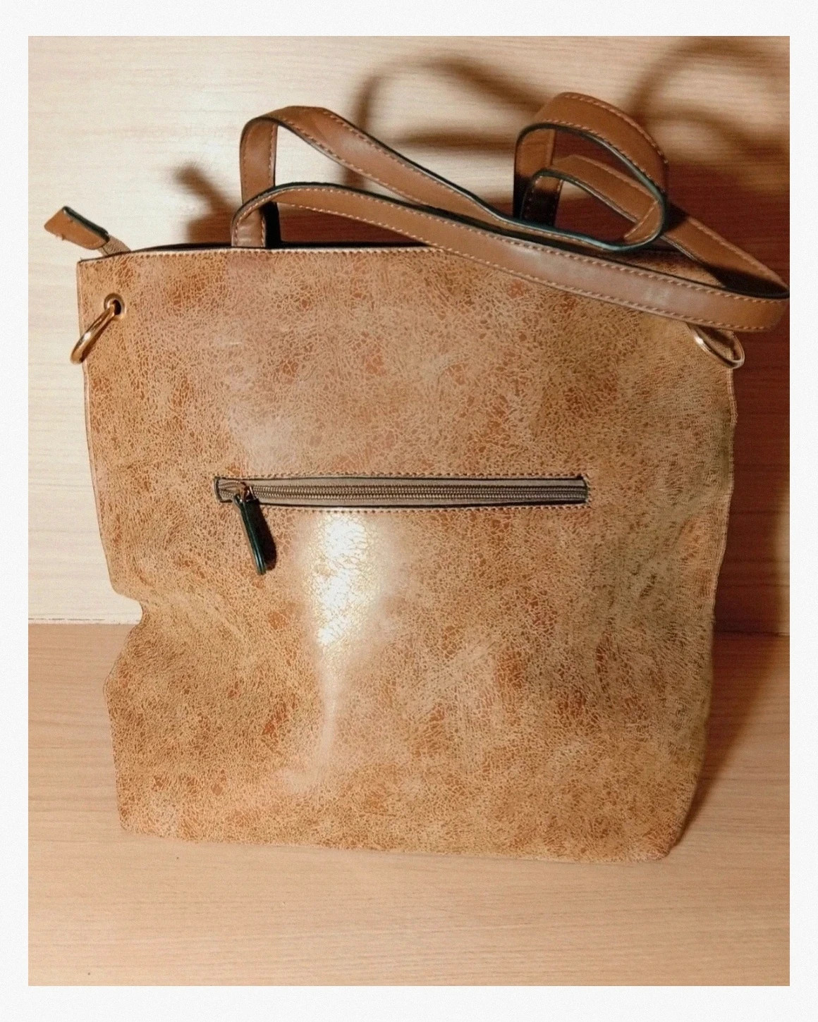 Sac David jones - couleur marron - Taille 36×44 - femme – David Jones 4