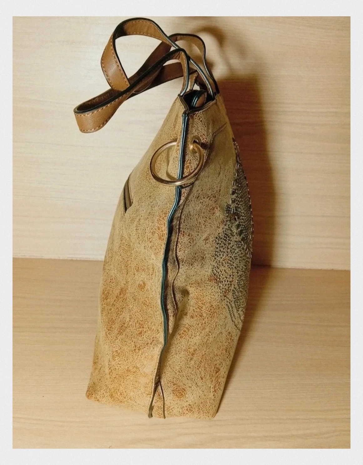 Sac David jones - couleur marron - Taille 36×44 - femme – David Jones 3
