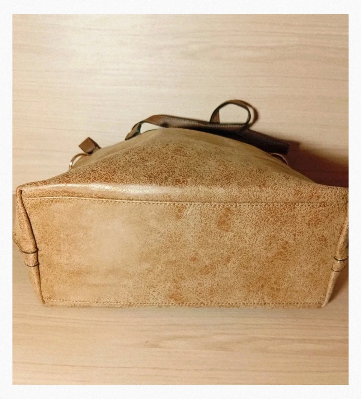 Sac David jones - couleur marron - Taille 36×44 - femme – David Jones 5